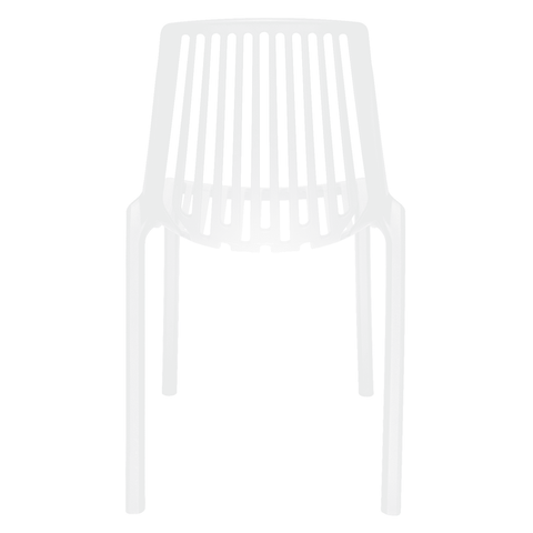LeisureMod Acken Mid-Century Modern Plastic Dining Chair