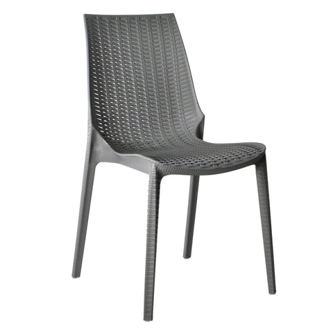 LeisureMod Kent Outdoor Dining Chair