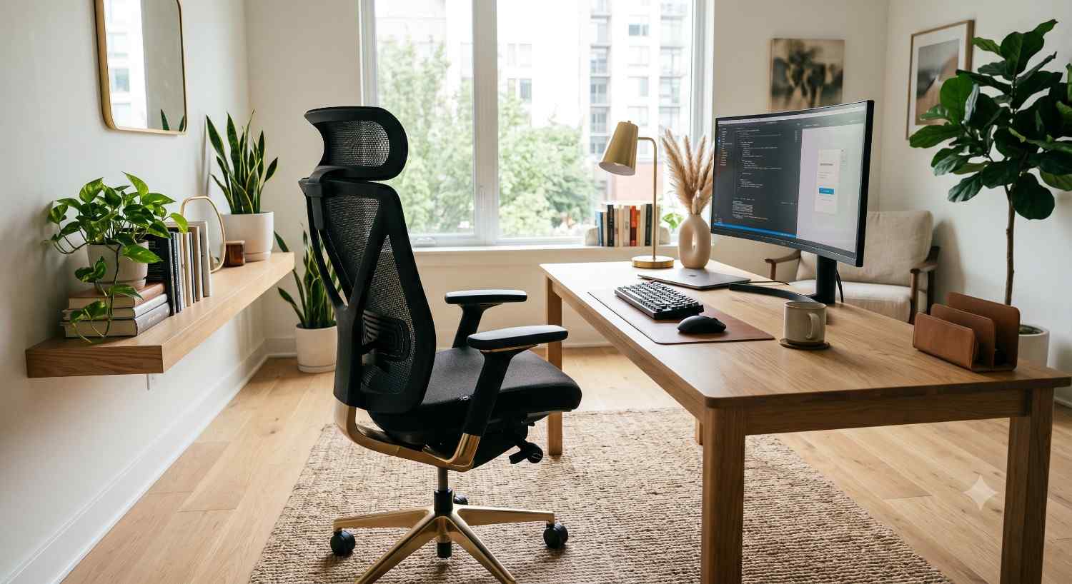 The Ergonomic Home Office: Comfort Meets Modern Aesthetics