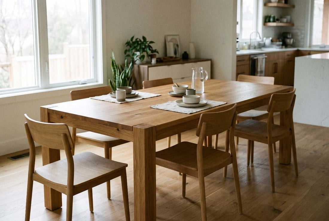 How to Choose a Dining Table: The Complete Buyer’s Guide (With Sizing & Material Chart)