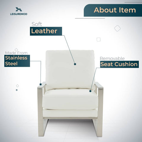 Jefferson Accent Armchair with Upholstered and Gold/Silver Metal Frame