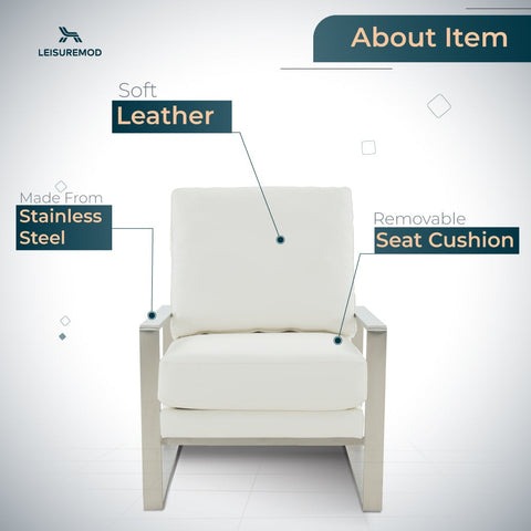 Jefferson Accent Armchair with Upholstered and Gold/Silver Metal Frame