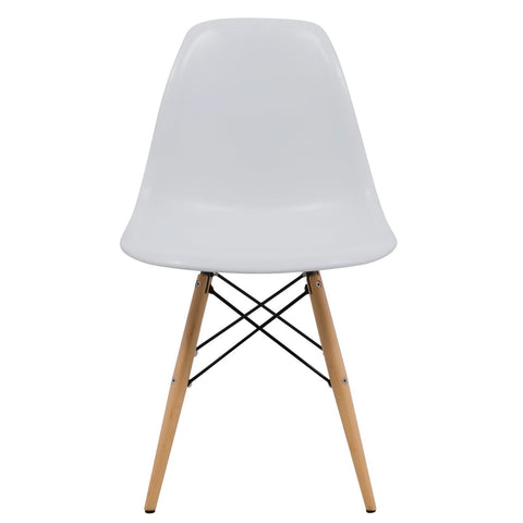 Dover Modern Dining Chair  Molded Side Chair Set of 4