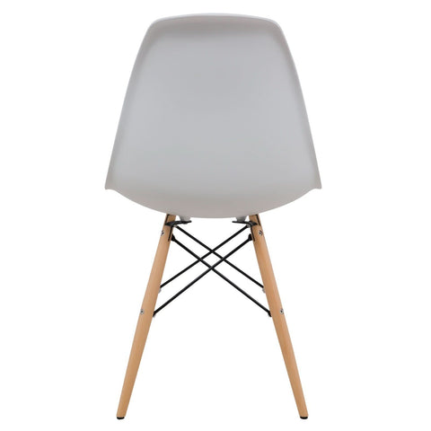Dover Modern Dining Chair  Molded Side Chair Set of 4