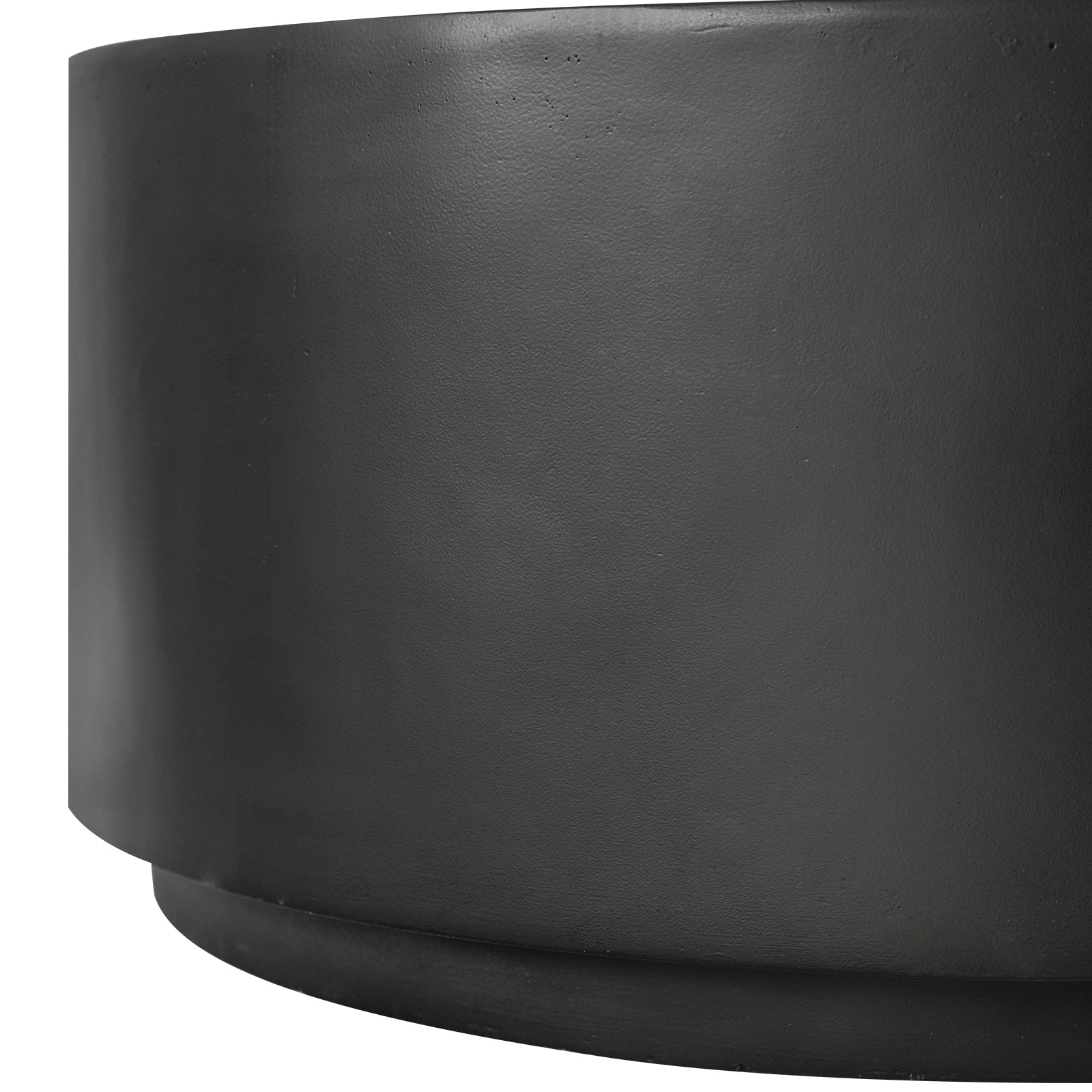 Terra 36" Round Coffee Table in Fiberstone for Indoor and Outdoor