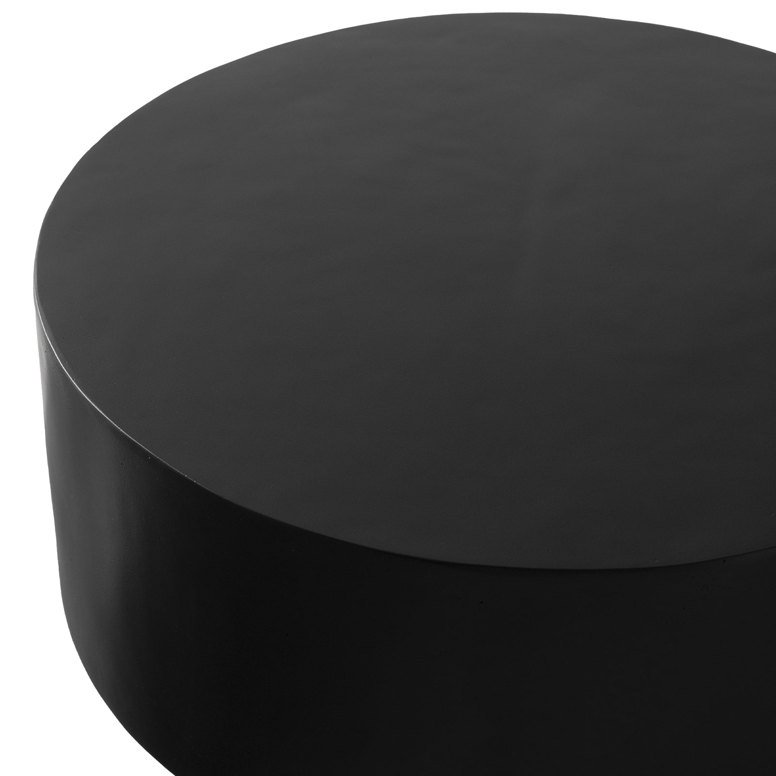 Terra 36" Round Coffee Table in Fiberstone for Indoor and Outdoor