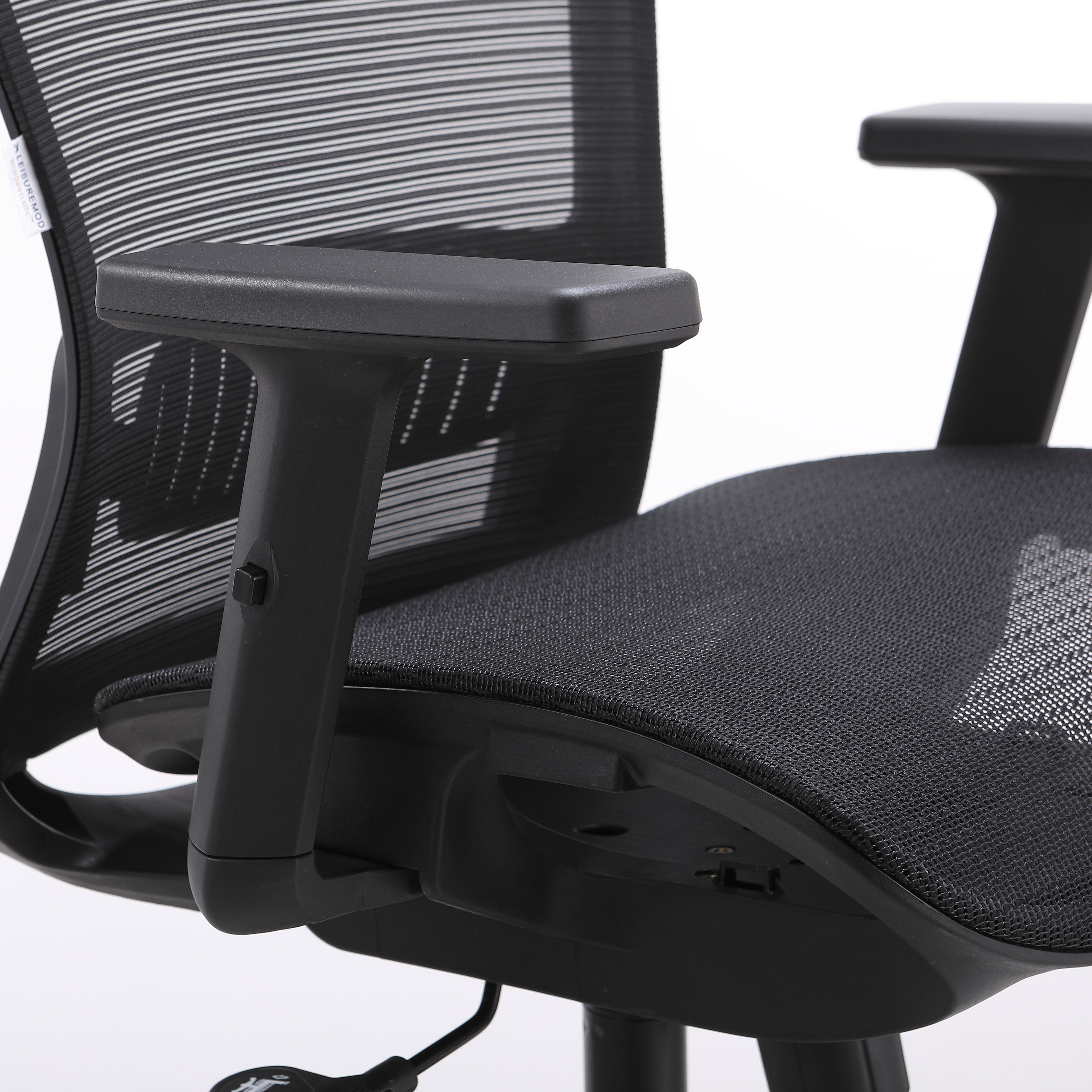 Amanda Adjustable Height Mesh Office Chair with Nylon Frame - Swivel and Tilt Mechanism