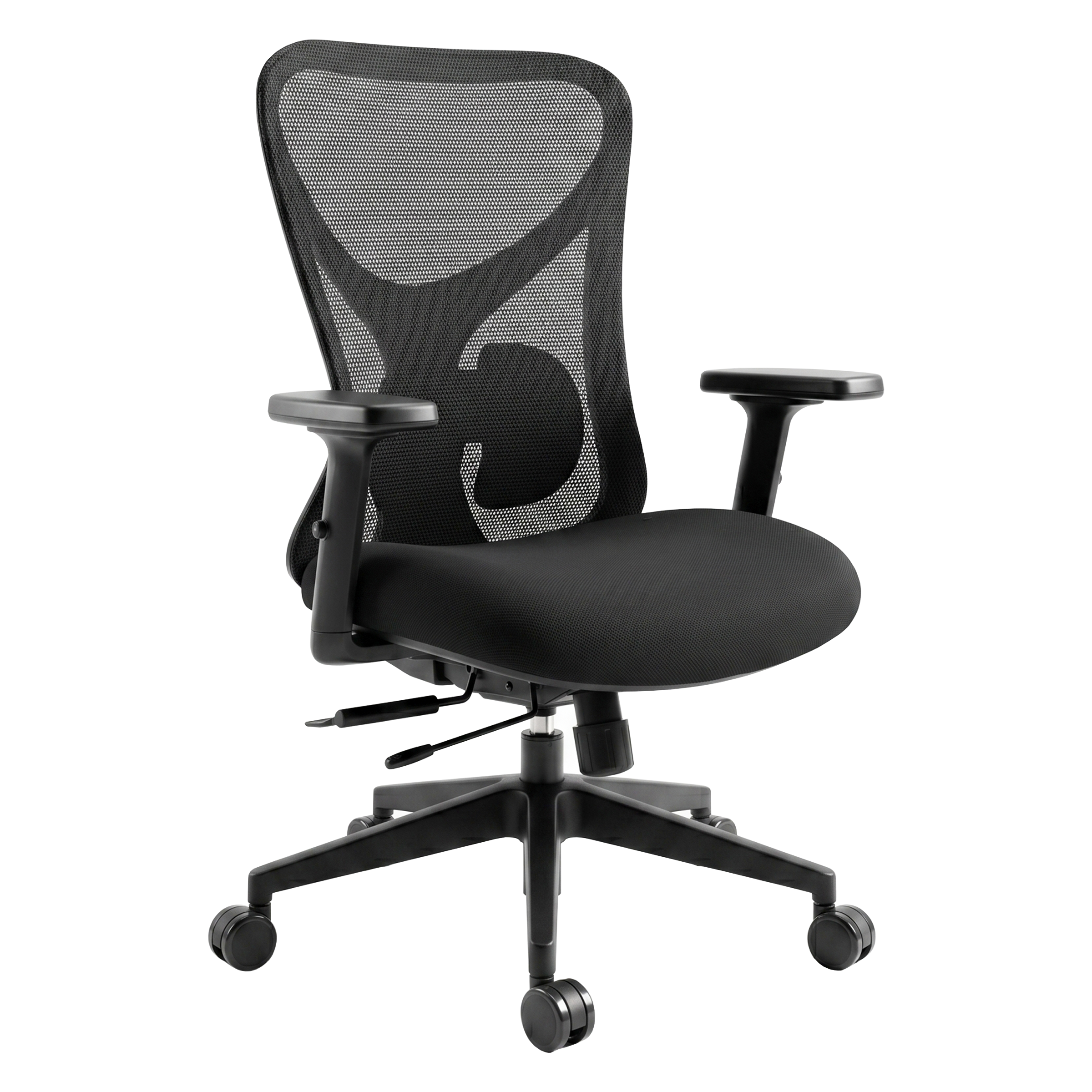 Angel Mesh Fabric Office Chair Steel Frame - Swivel, Tilt and Adjustable Height