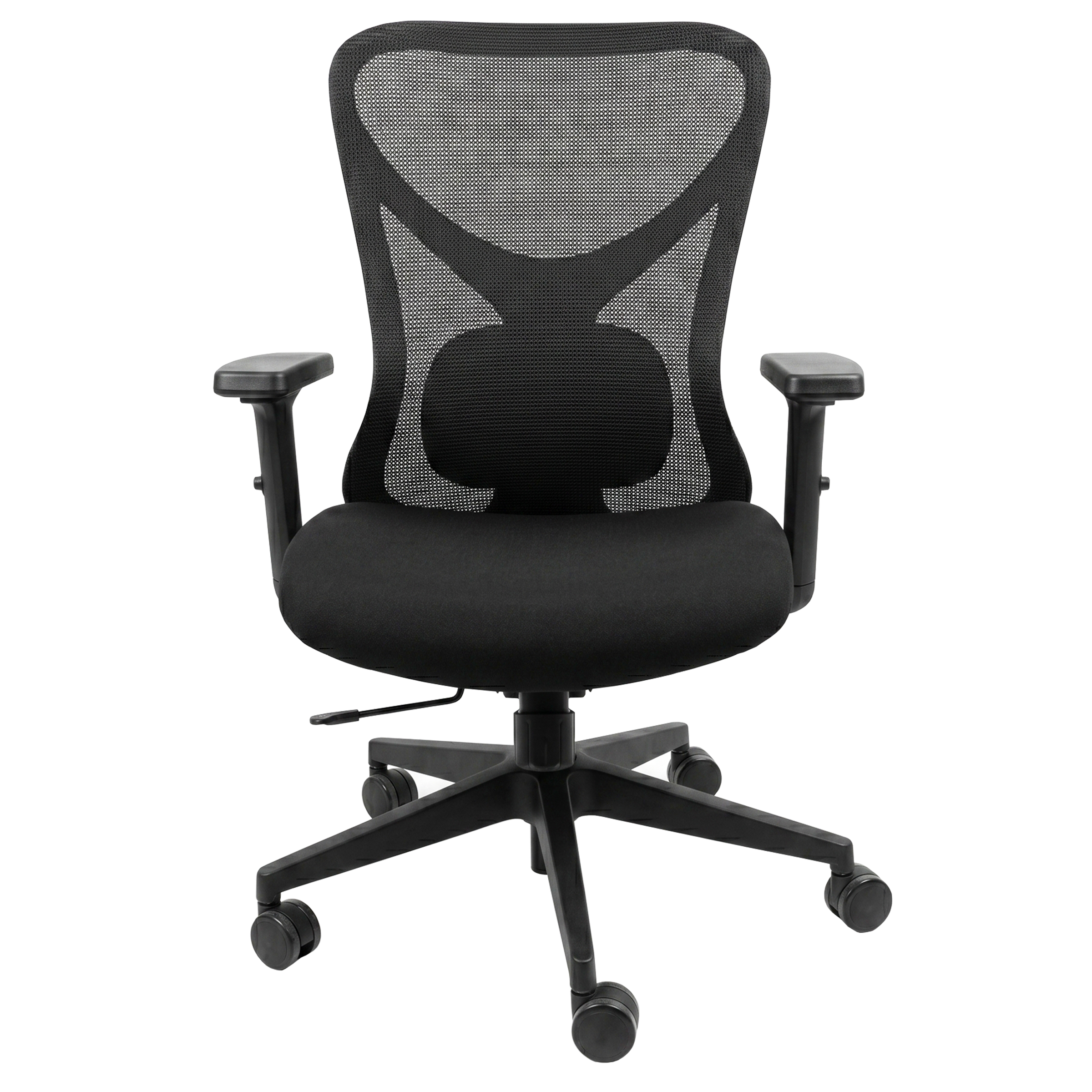 Angel Mesh Fabric Office Chair Steel Frame - Swivel, Tilt and Adjustable Height