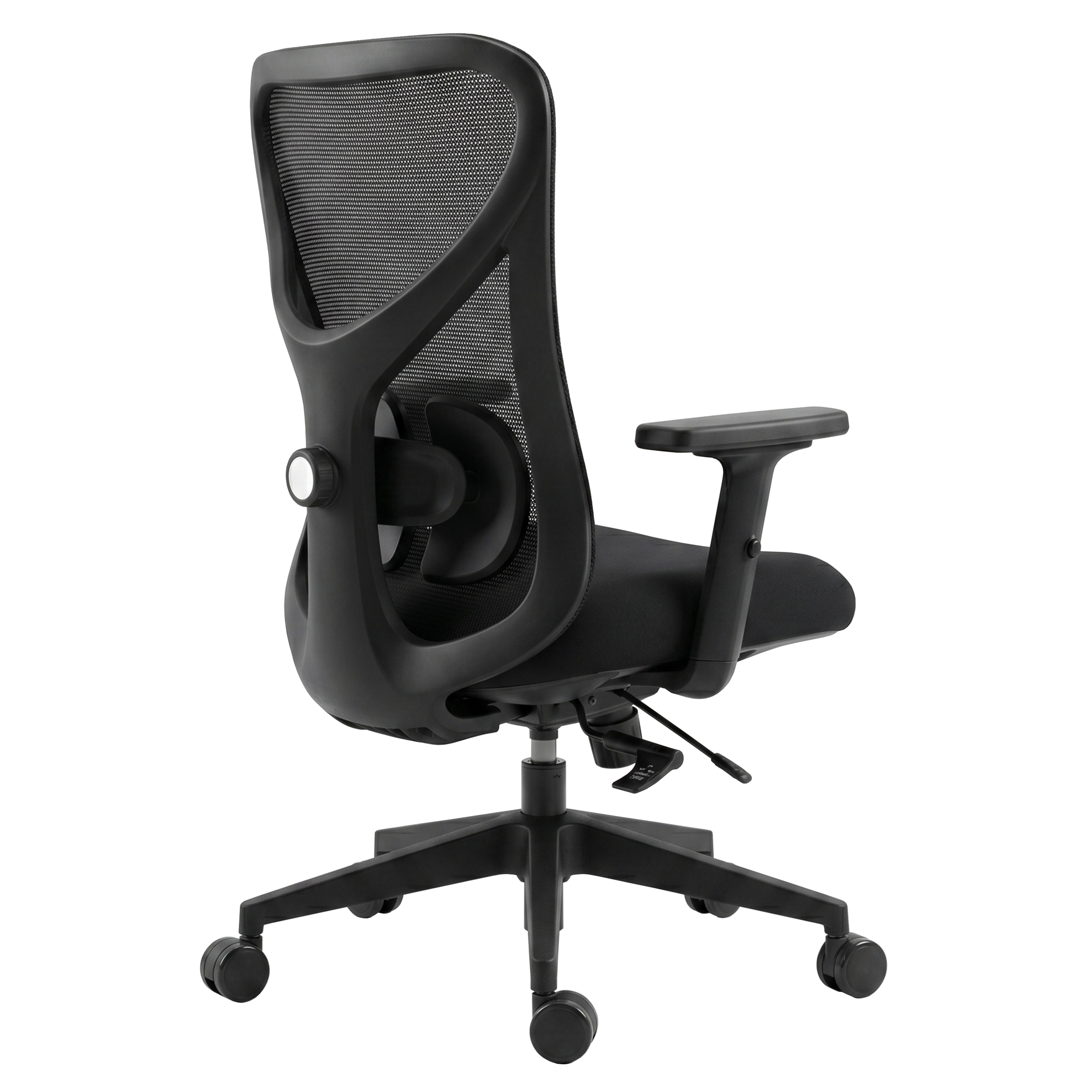 Angel Mesh Fabric Office Chair Steel Frame - Swivel, Tilt and Adjustable Height