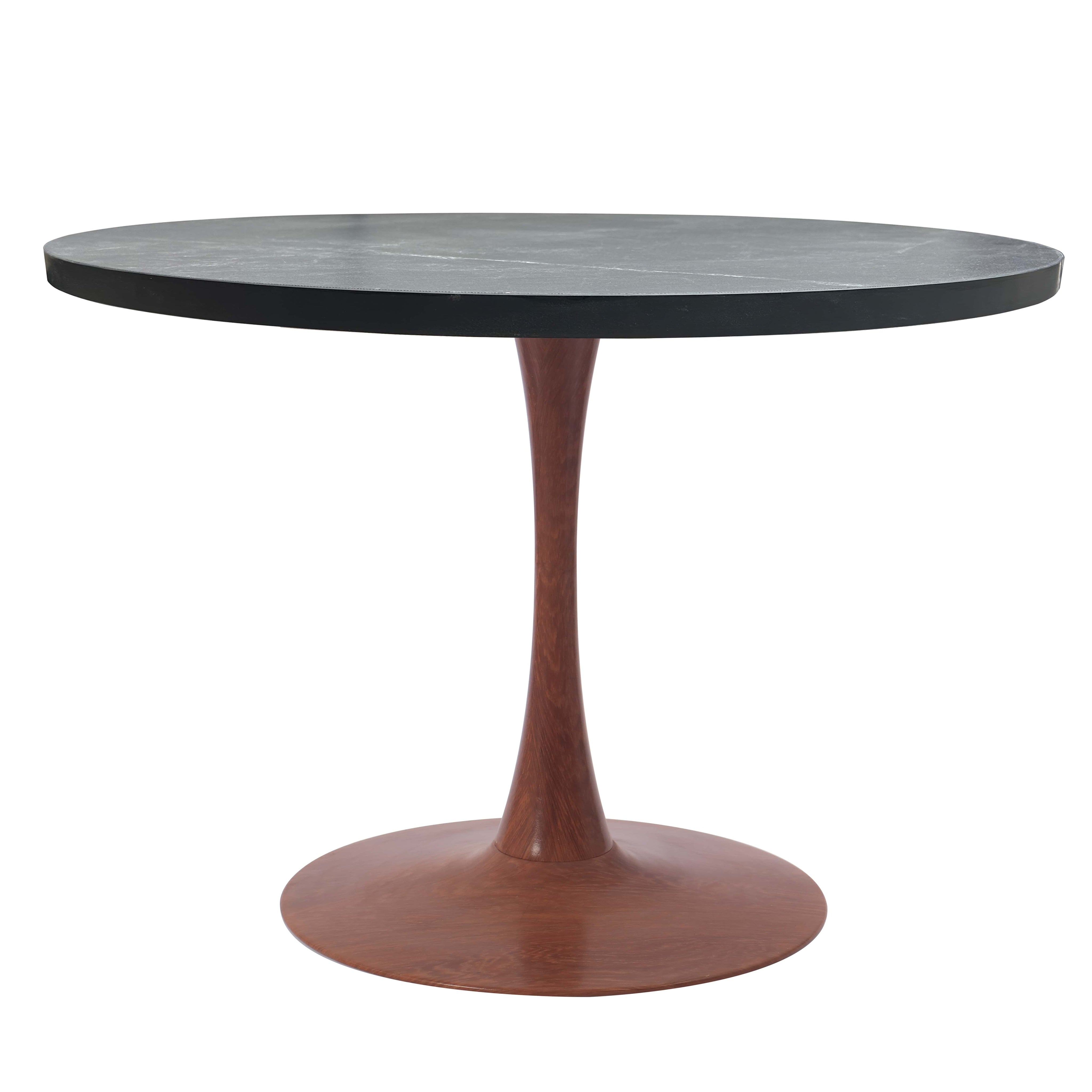 Bristol 35"/36"/40" Round Dining Table Wood Transfer Cherry/Natural/Walnut Base with MDF Table Top