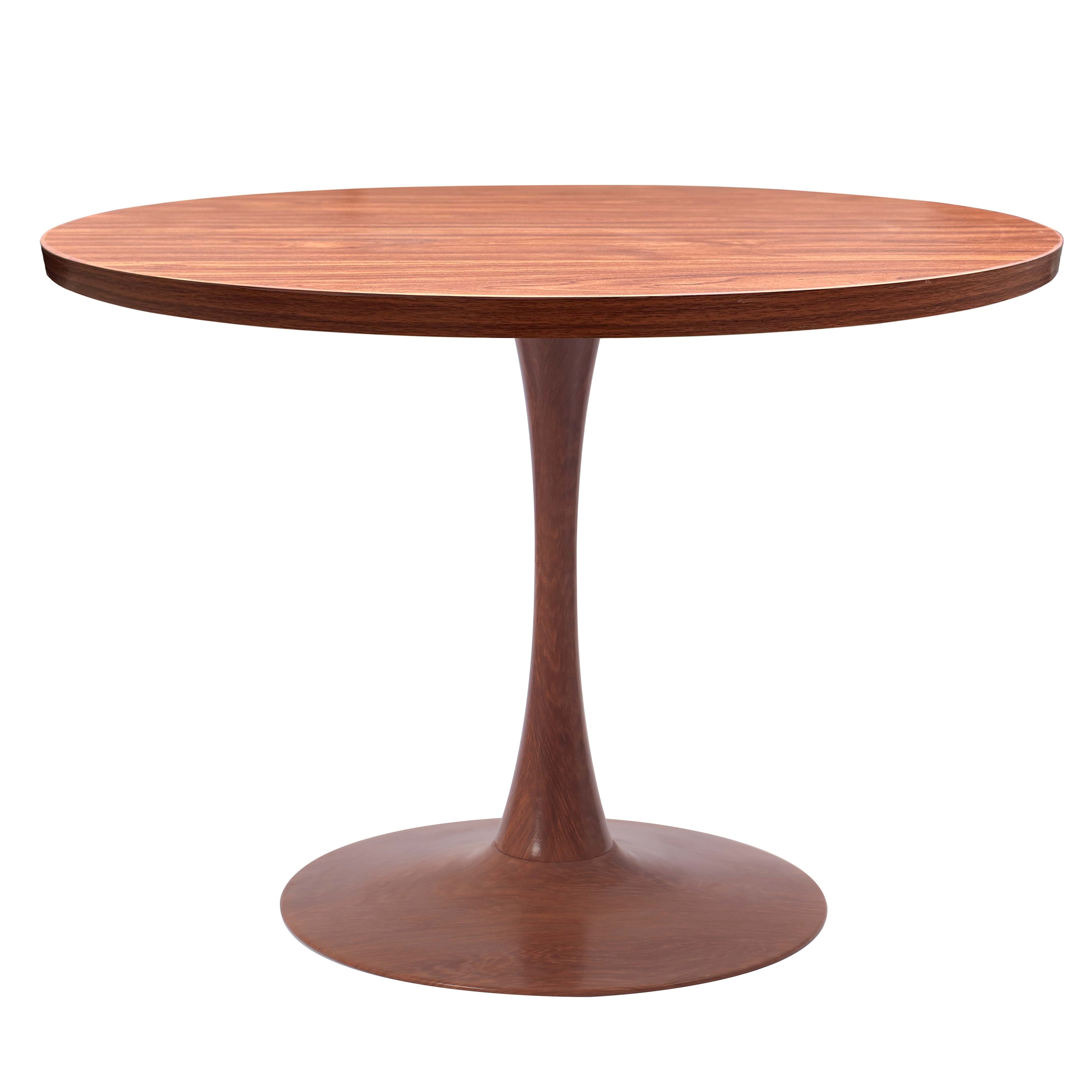 Bristol 35"/36"/40" Round Dining Table Wood Transfer Cherry/Natural/Walnut Base with MDF Table Top