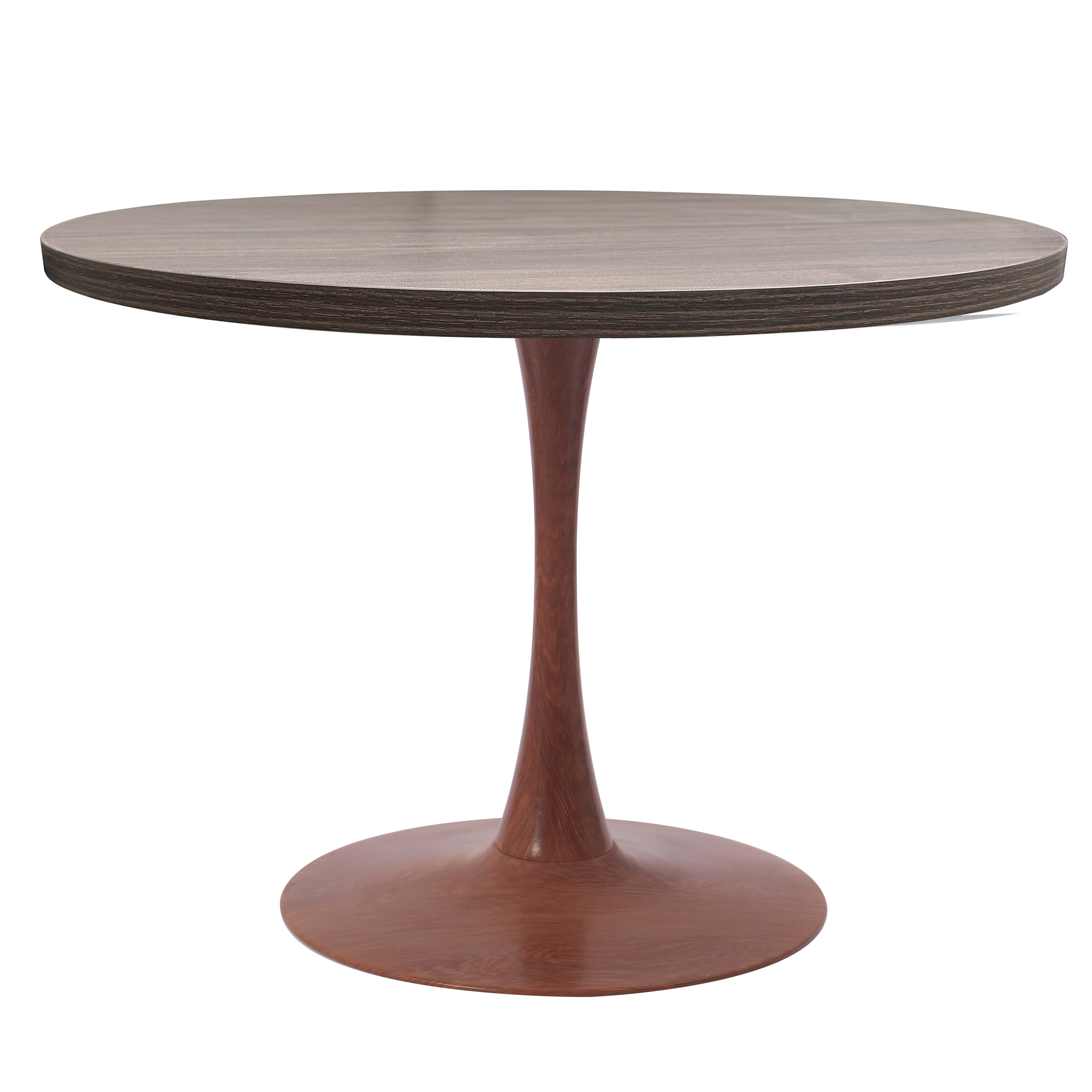 Bristol 35"/36"/40" Round Dining Table Wood Transfer Cherry/Natural/Walnut Base with MDF Table Top
