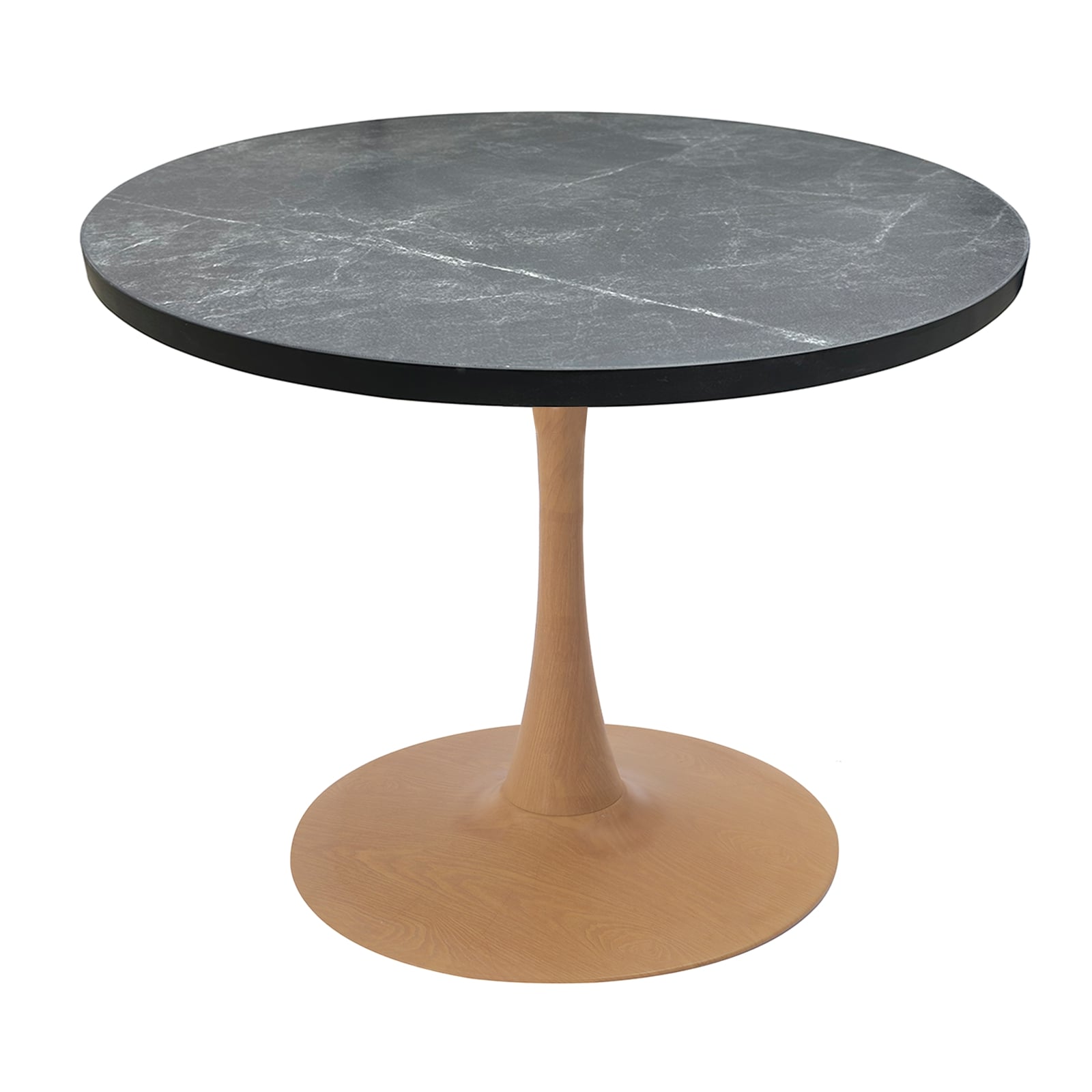 Bristol 35"/36"/40" Round Dining Table Wood Transfer Cherry/Natural/Walnut Base with MDF Table Top
