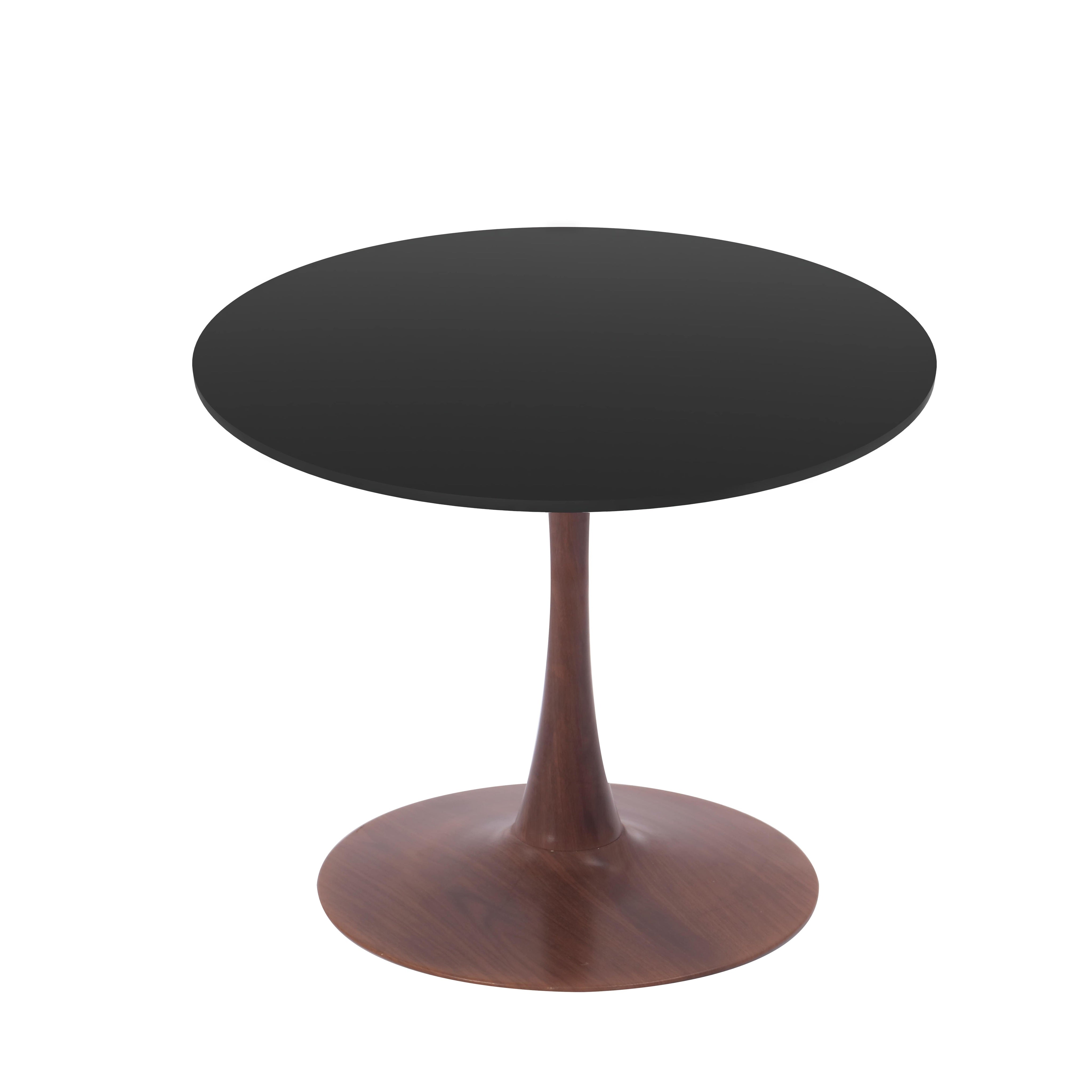 Bristol 24"/27"/31" Round Dining Table Wood Transfer Cherry/Natural/Walnut Base with MDF Table Top