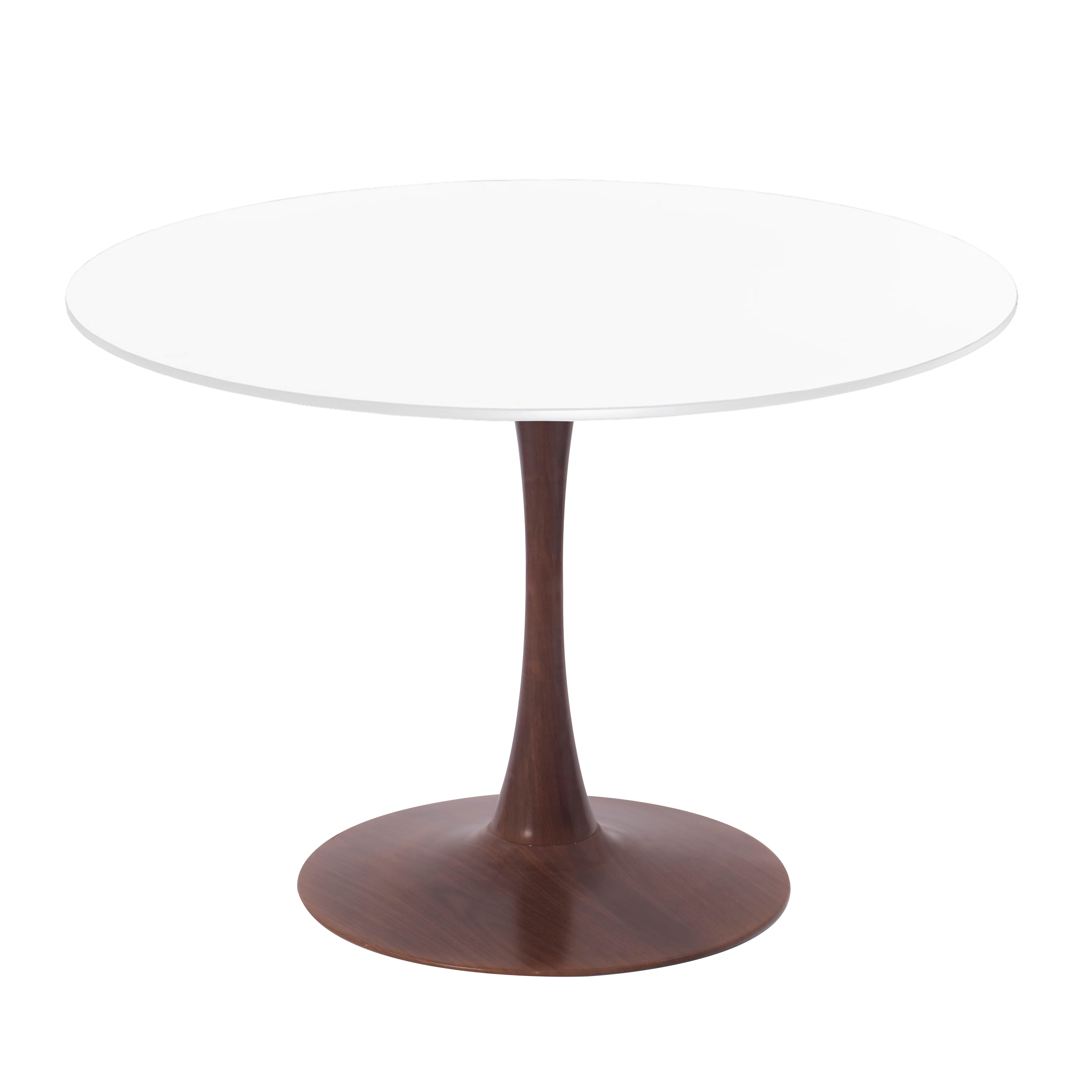 Bristol 35"/36"/40" Round Dining Table Wood Transfer Cherry/Natural/Walnut Base with MDF Table Top