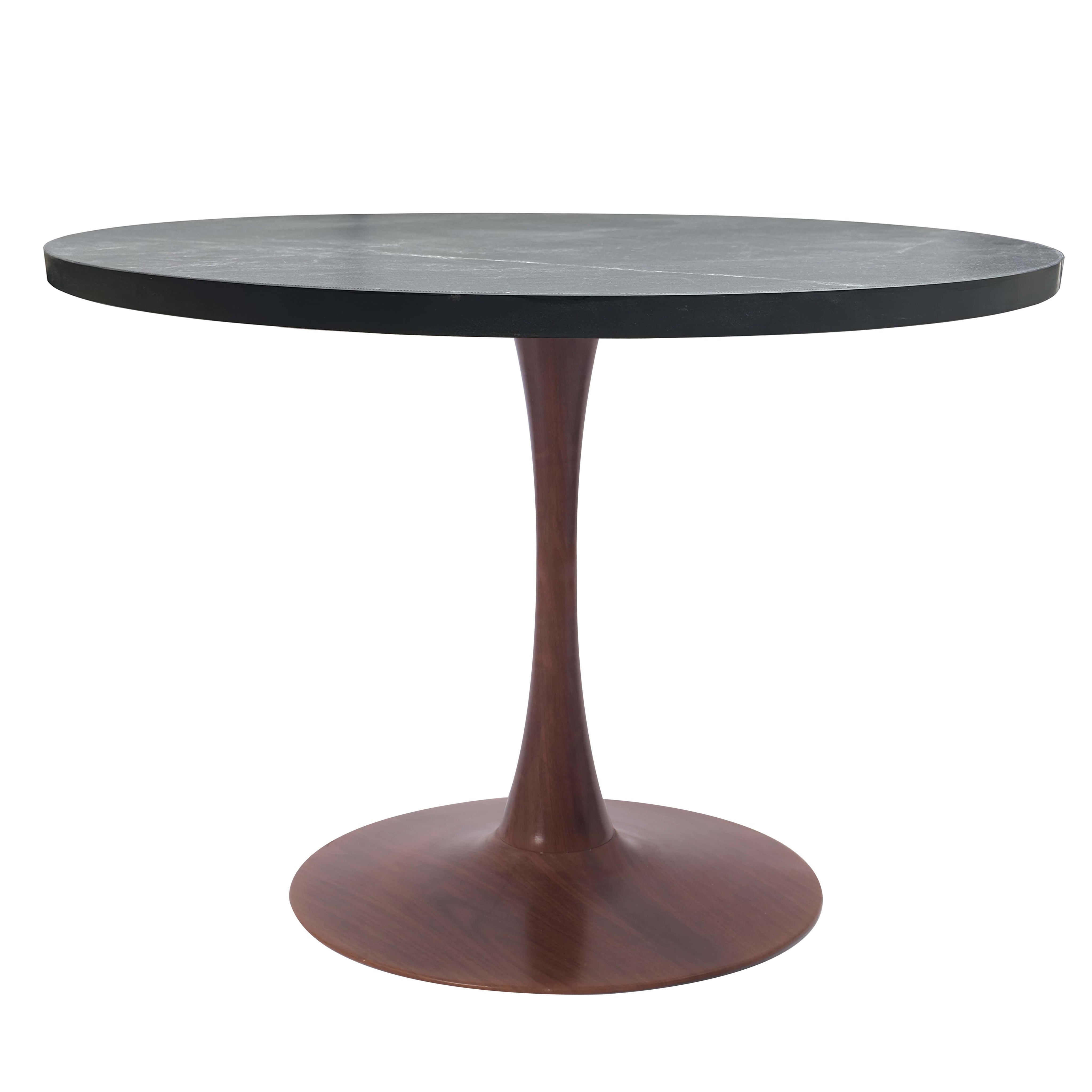 Bristol 35"/36"/40" Round Dining Table Wood Transfer Cherry/Natural/Walnut Base with MDF Table Top