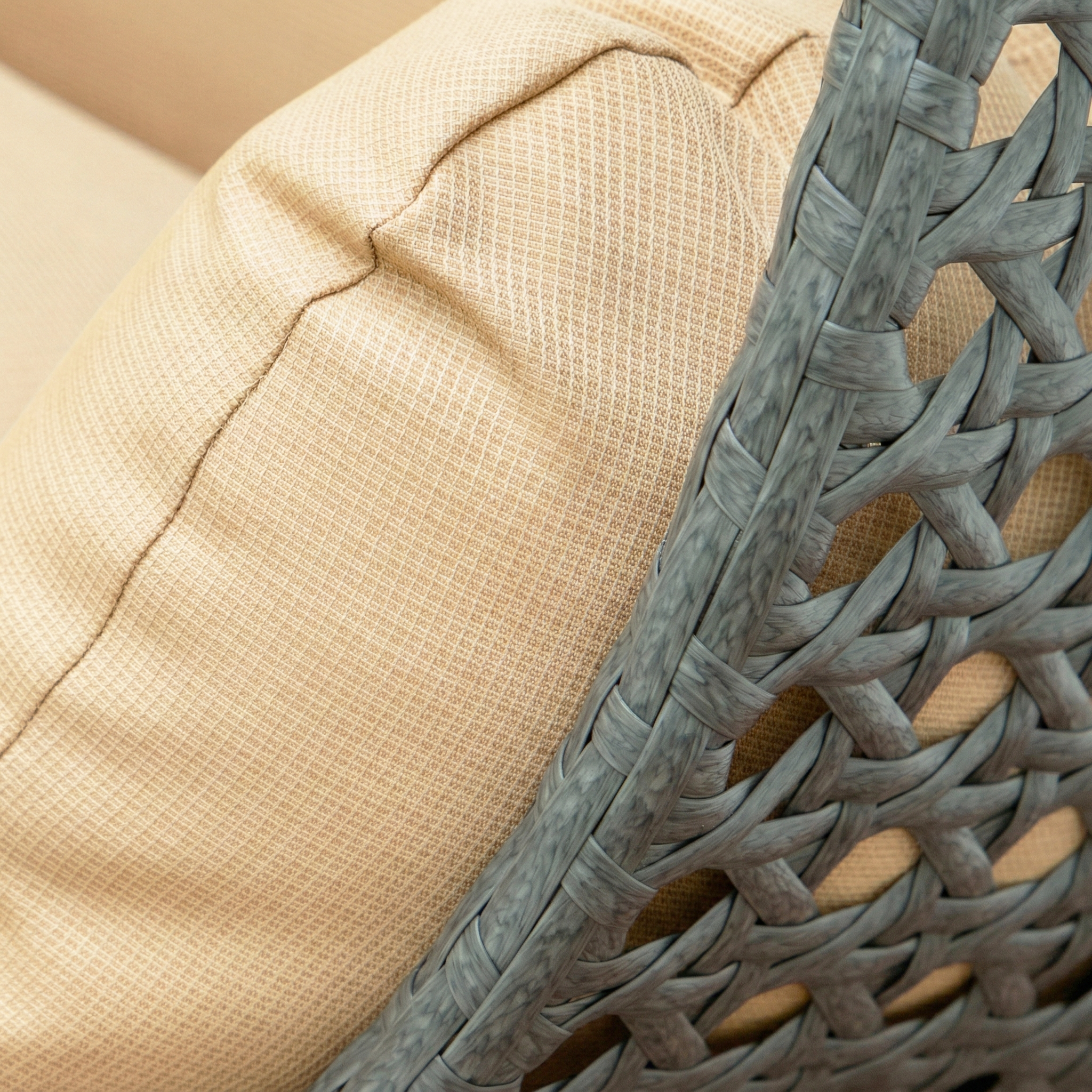 Modern Wicker Hanging Double Seater Egg Swing Chair