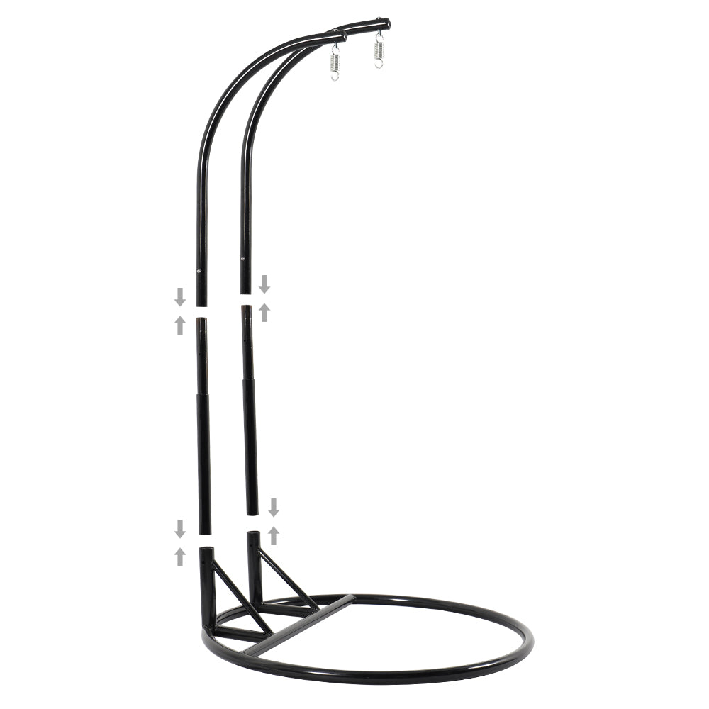 Modern Wicker Hanging Double Seater Egg Swing Chair