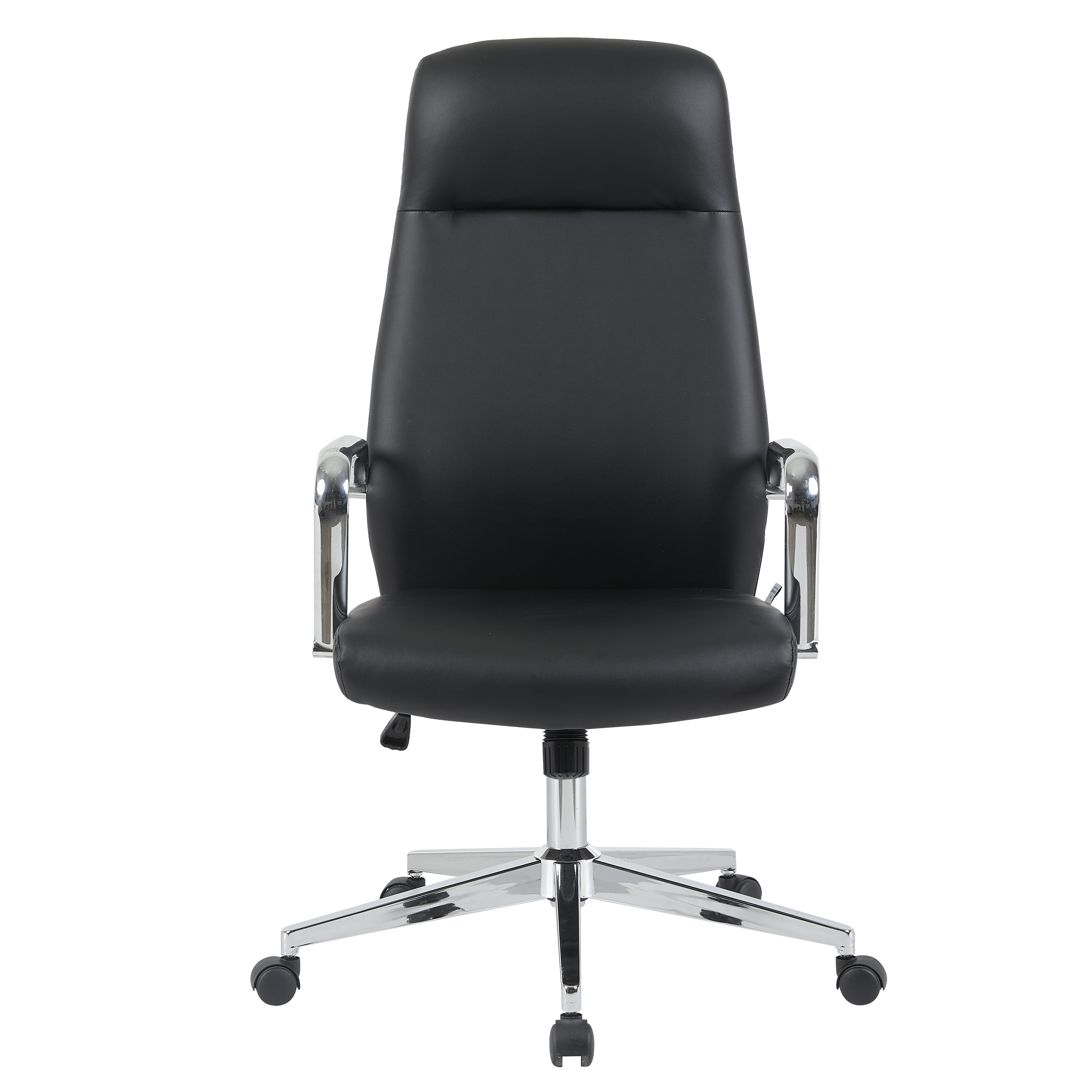 Flux Leather Office Chair Adjustable Height and Tilt with an Iron Frame