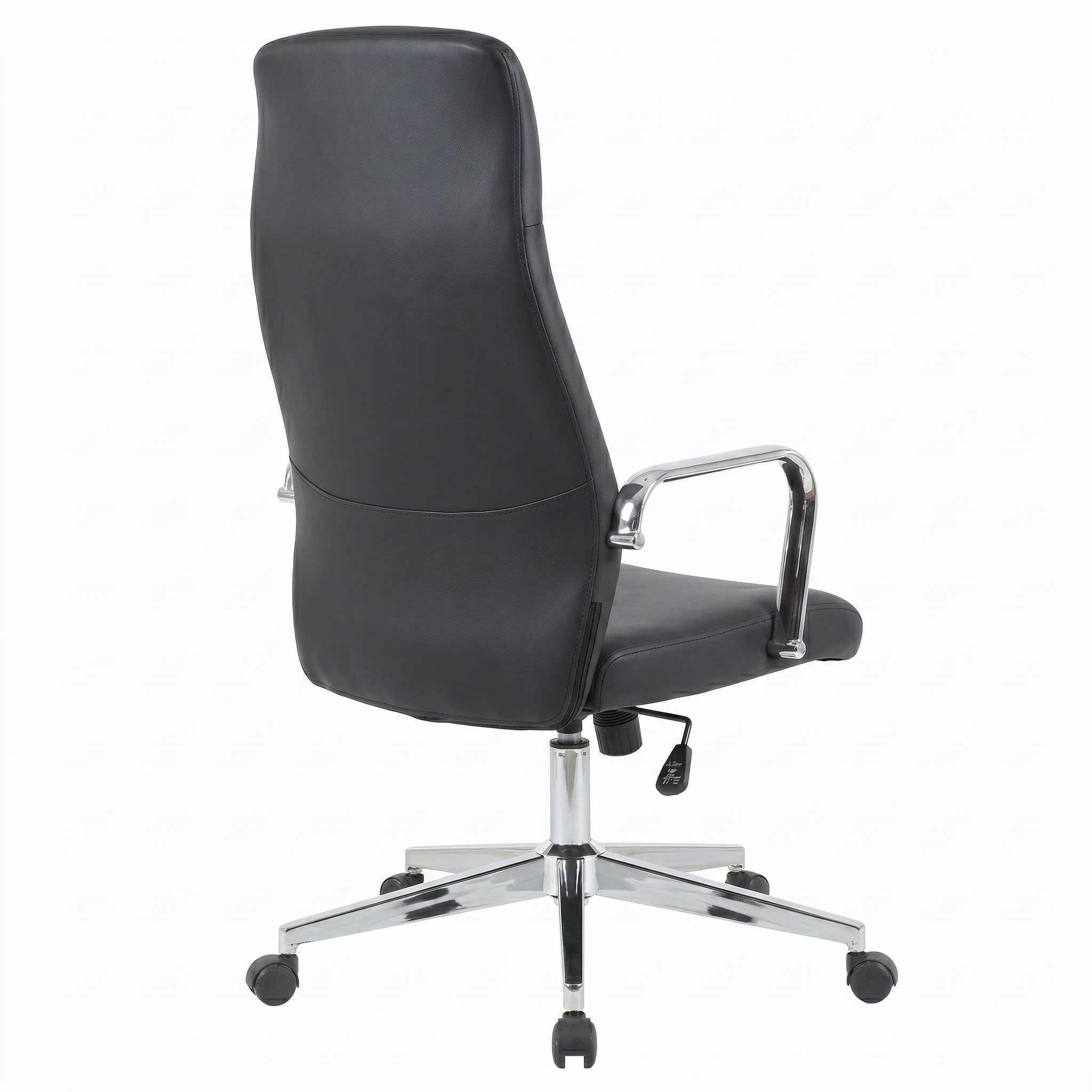 Flux Leather Office Chair Adjustable Height and Tilt with an Iron Frame