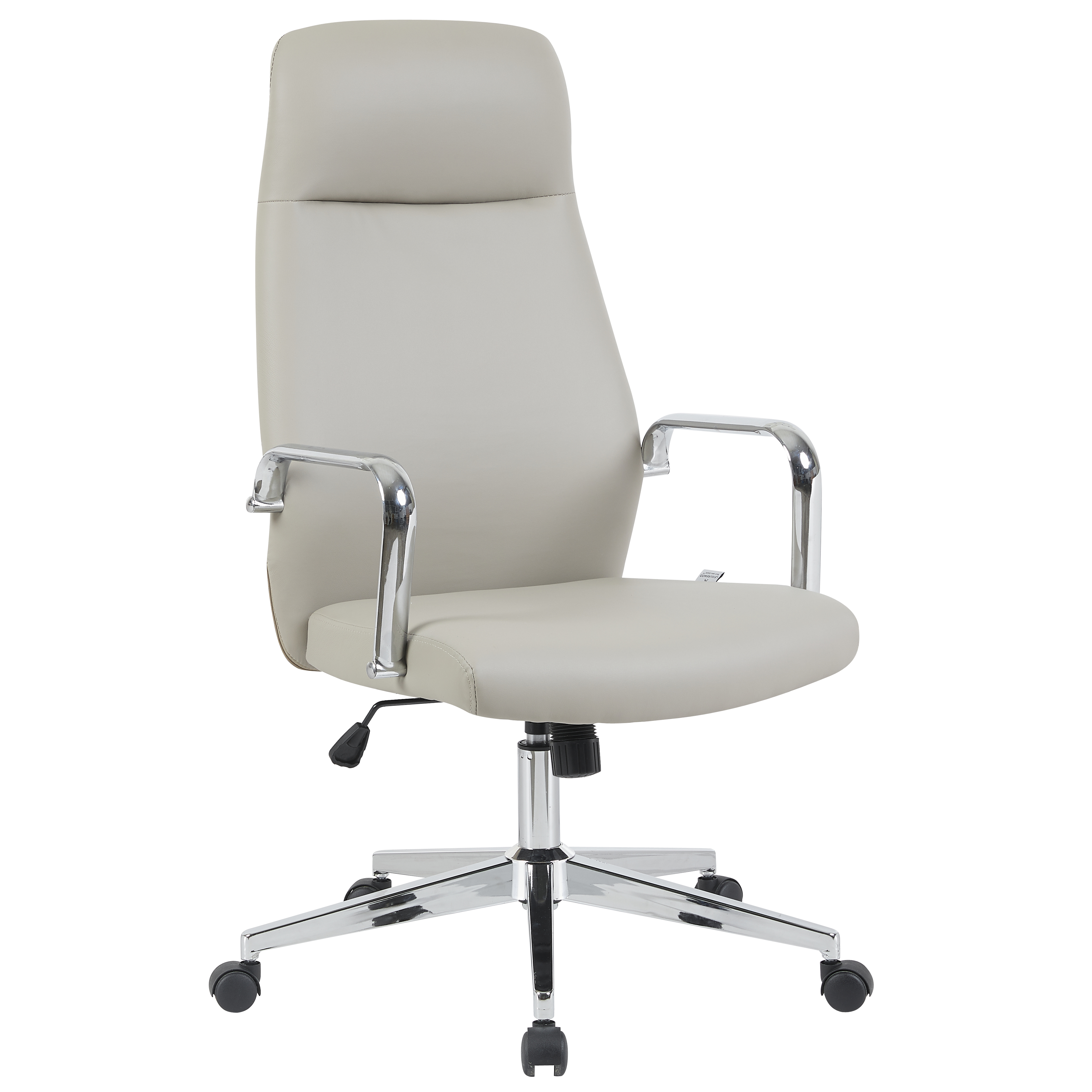 Flux Leather Office Chair Adjustable Height and Tilt with an Iron Frame