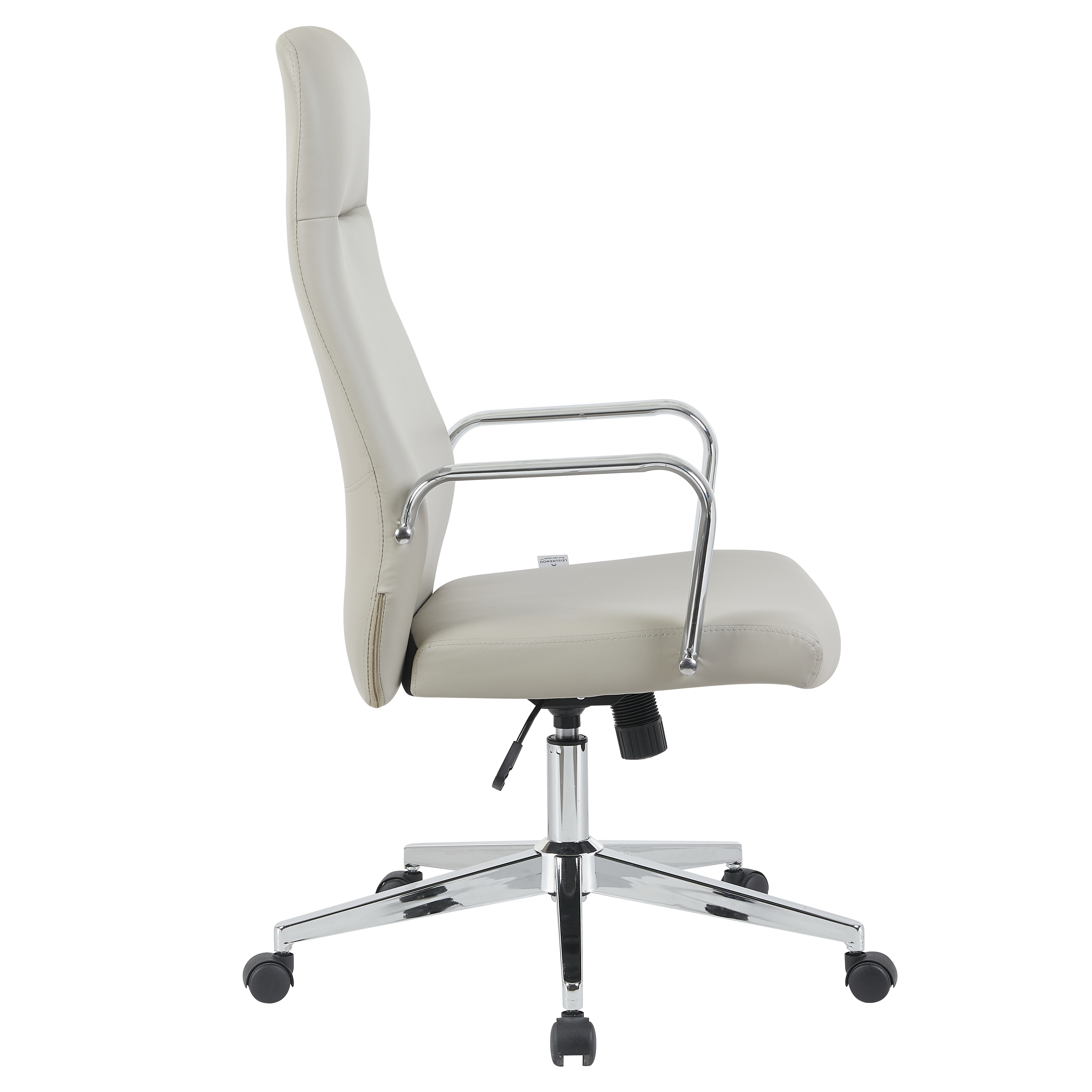 Flux Leather Office Chair Adjustable Height and Tilt with an Iron Frame