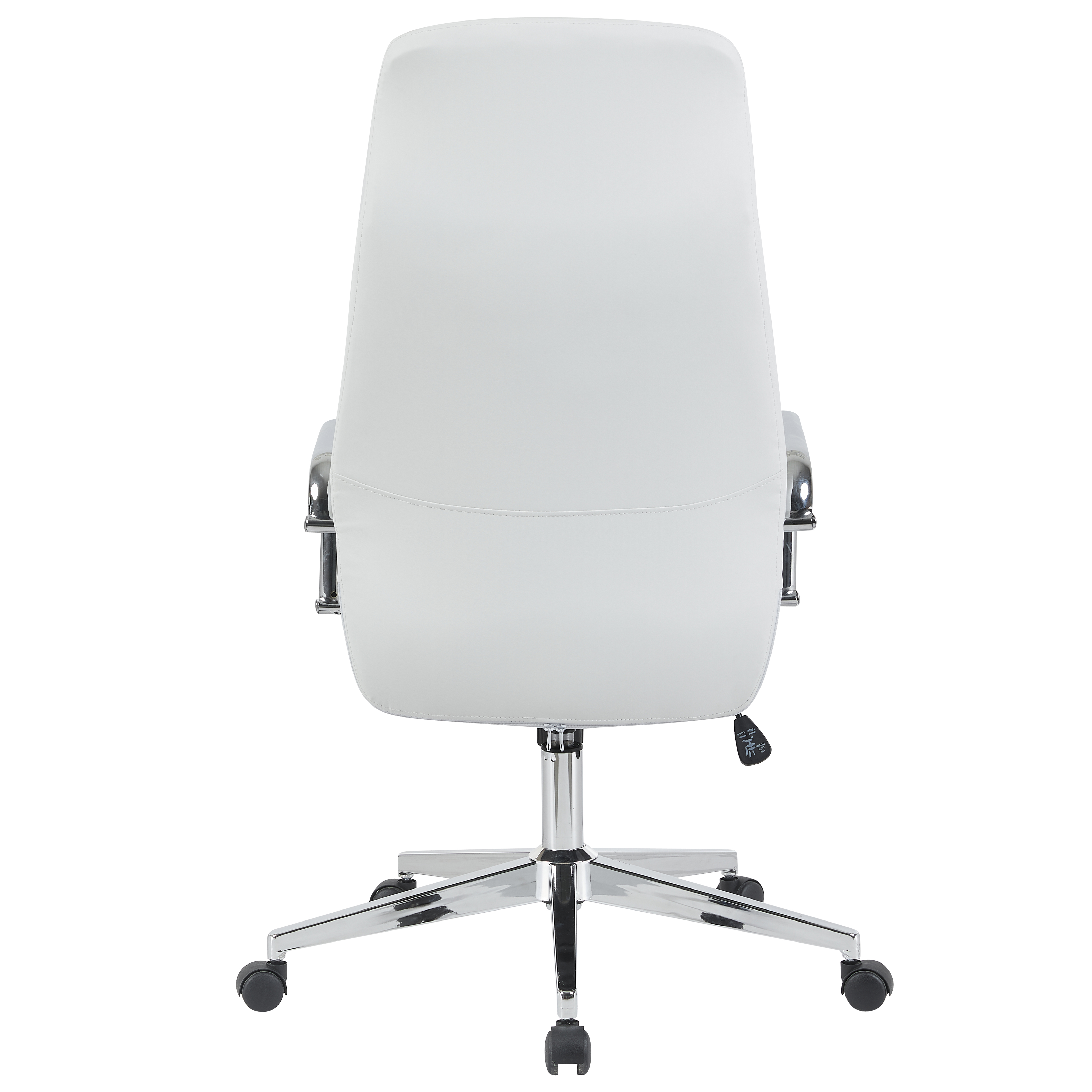 Flux Leather Office Chair Adjustable Height and Tilt with an Iron Frame