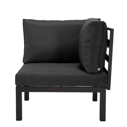 Hamilton Aluminum Patio 2-Piece Corner Seat With Cushions