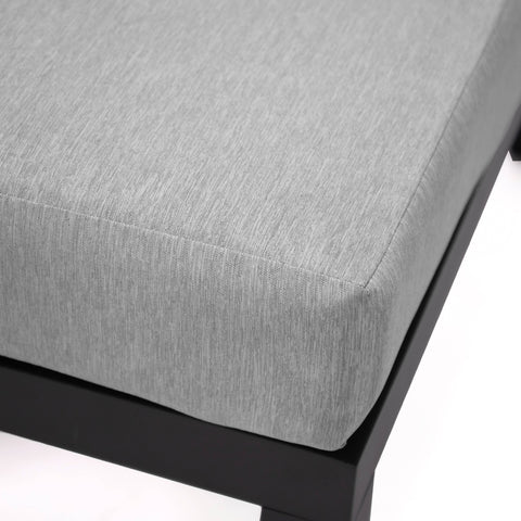 Hamilton Aluminum Patio 2-Piece Corner Seat With Cushions