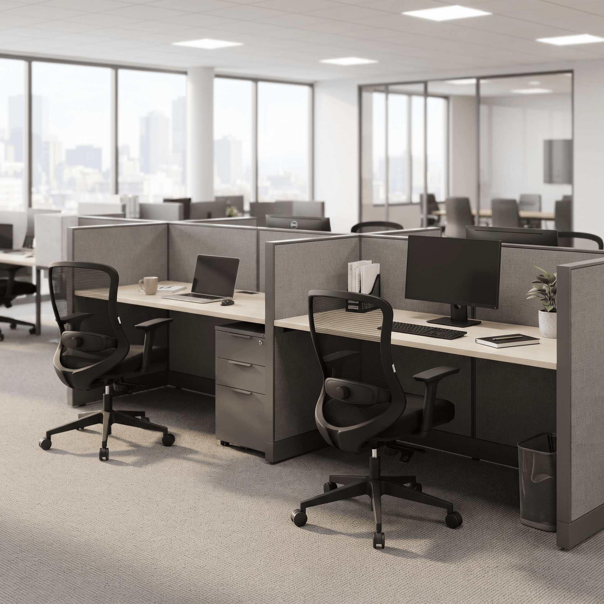 Ingram Ergonomic Office Mesh Task Chair With Adjustable Height