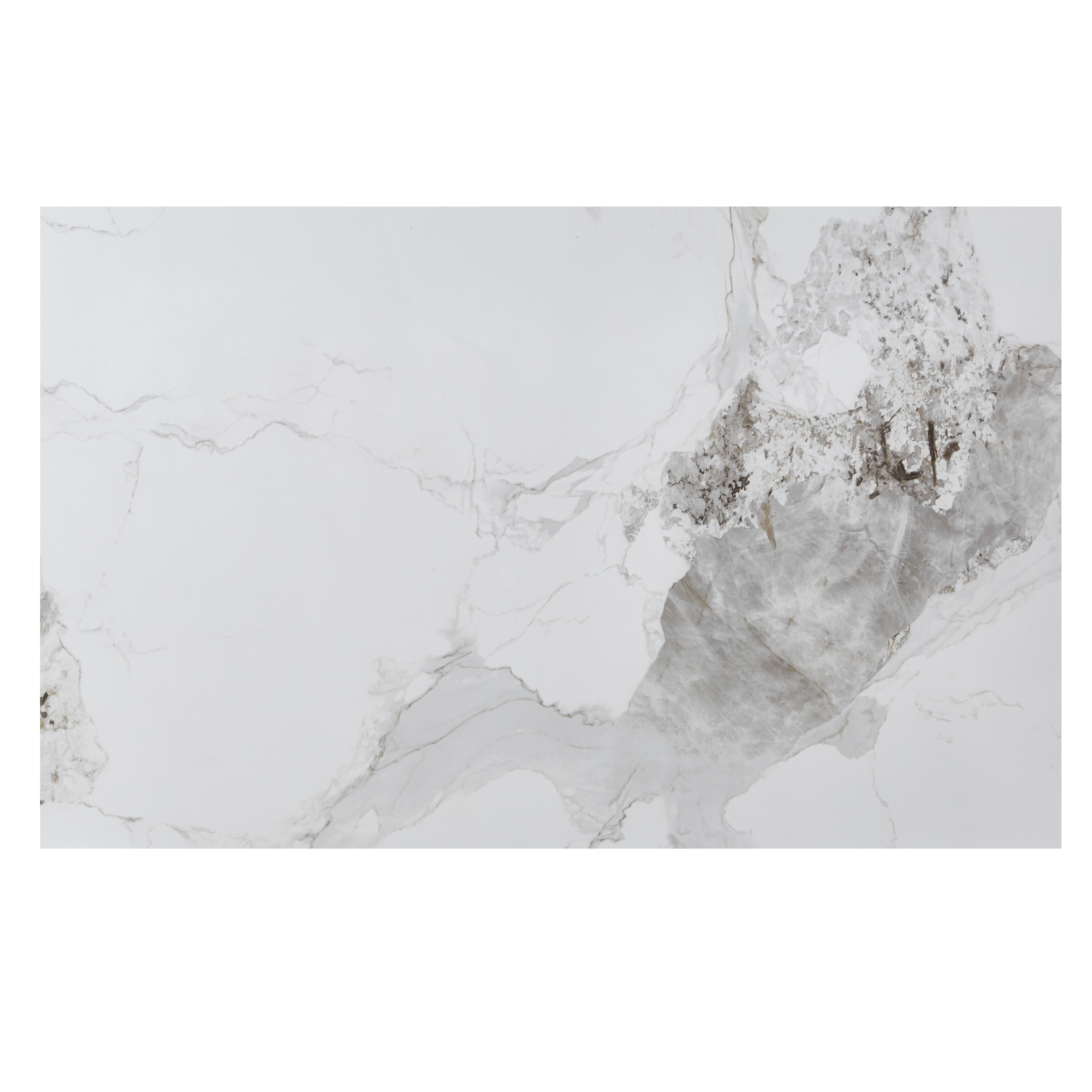 Mina Dining Table with Sintered Stone Tabletop with Metal/Wood Legs