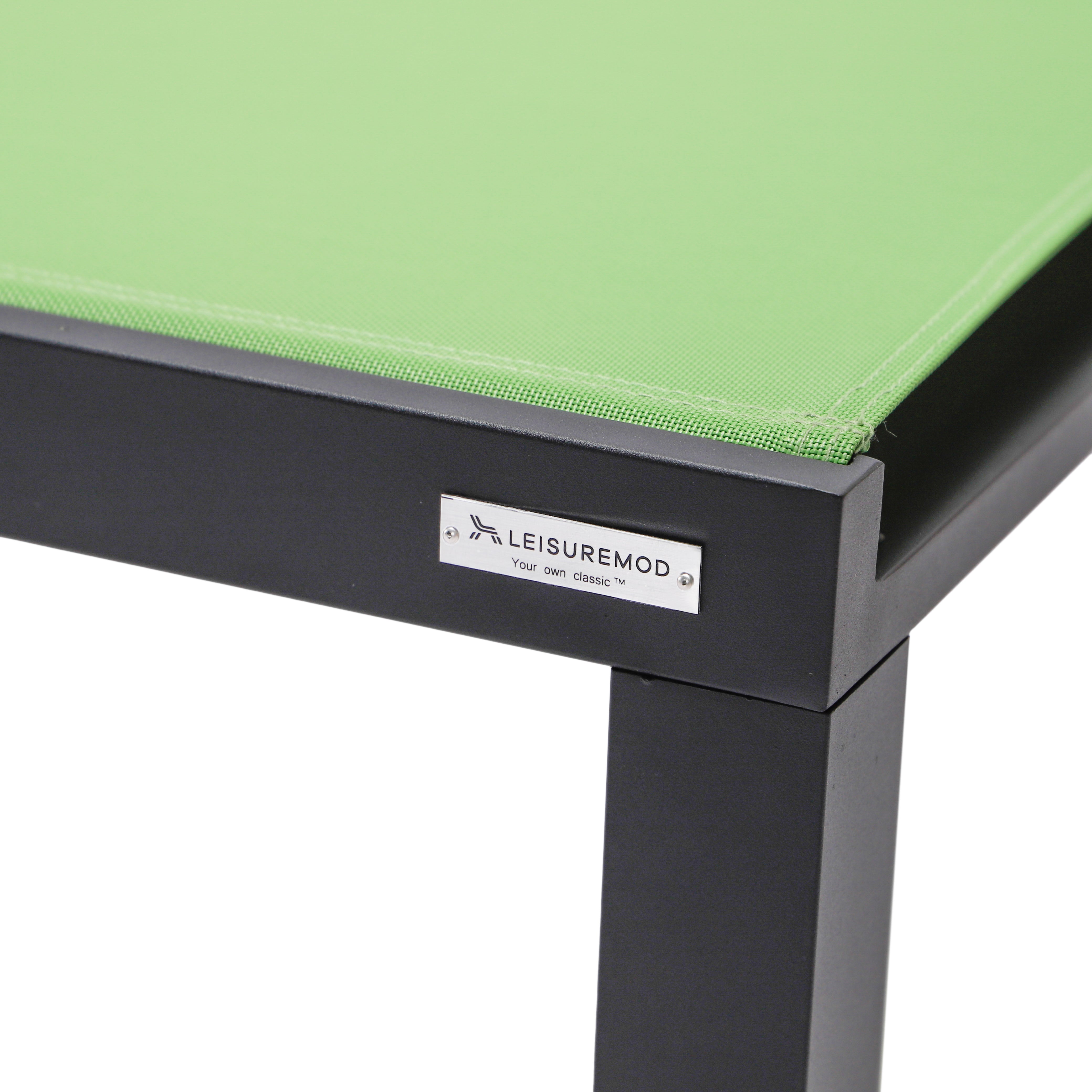 Marlin Aluminum Outdoor Chaise Lounge Chair with Sling Fabric Seat