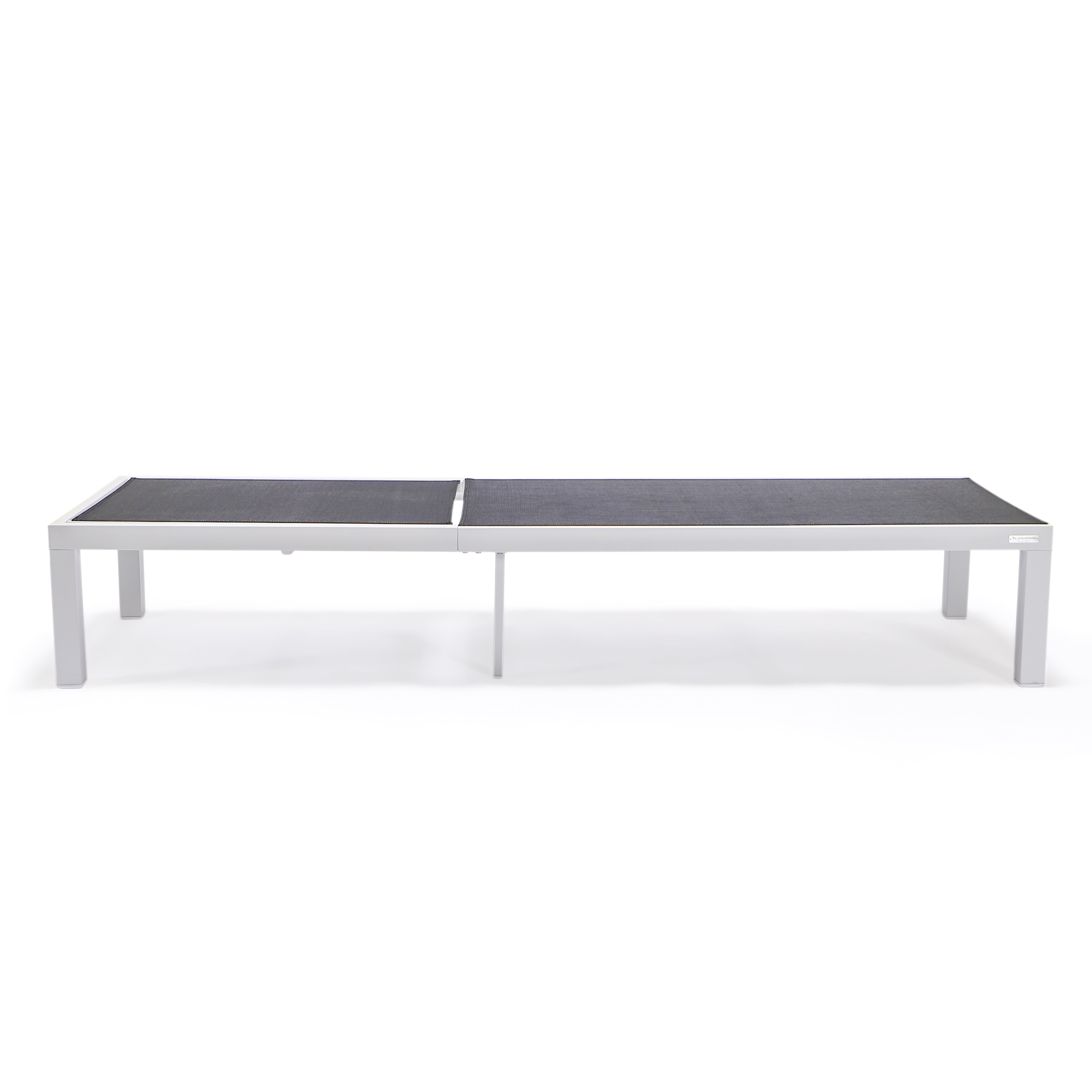 Marlin Aluminum Outdoor Chaise Lounge Chair with Sling Fabric Seat