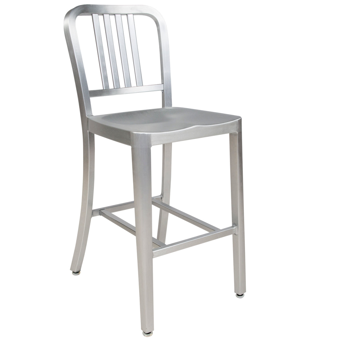Aluminum Bartsool in Silver Finish
