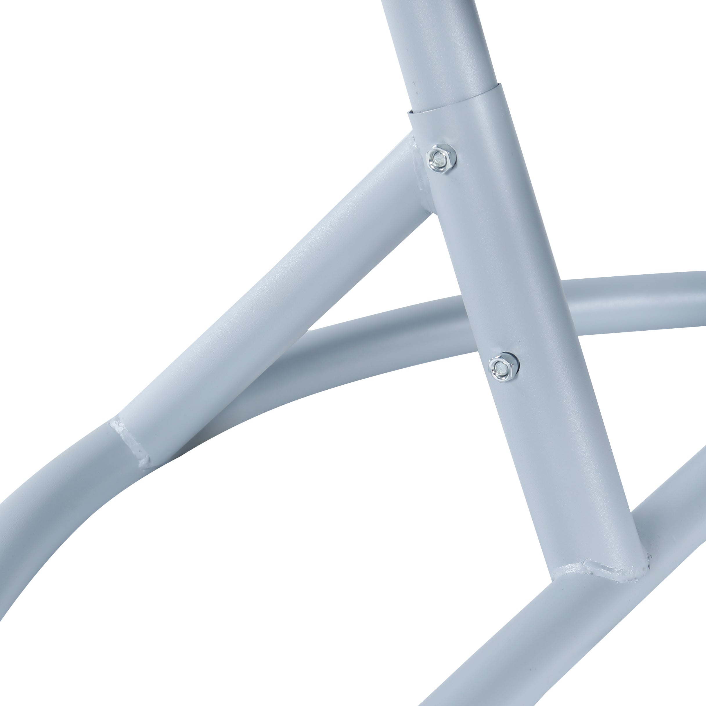 Recluse Modern Outdoor Egg Swing Chair Black/Brown/Grey Frame in Teardrop Design with ES57 Cushion