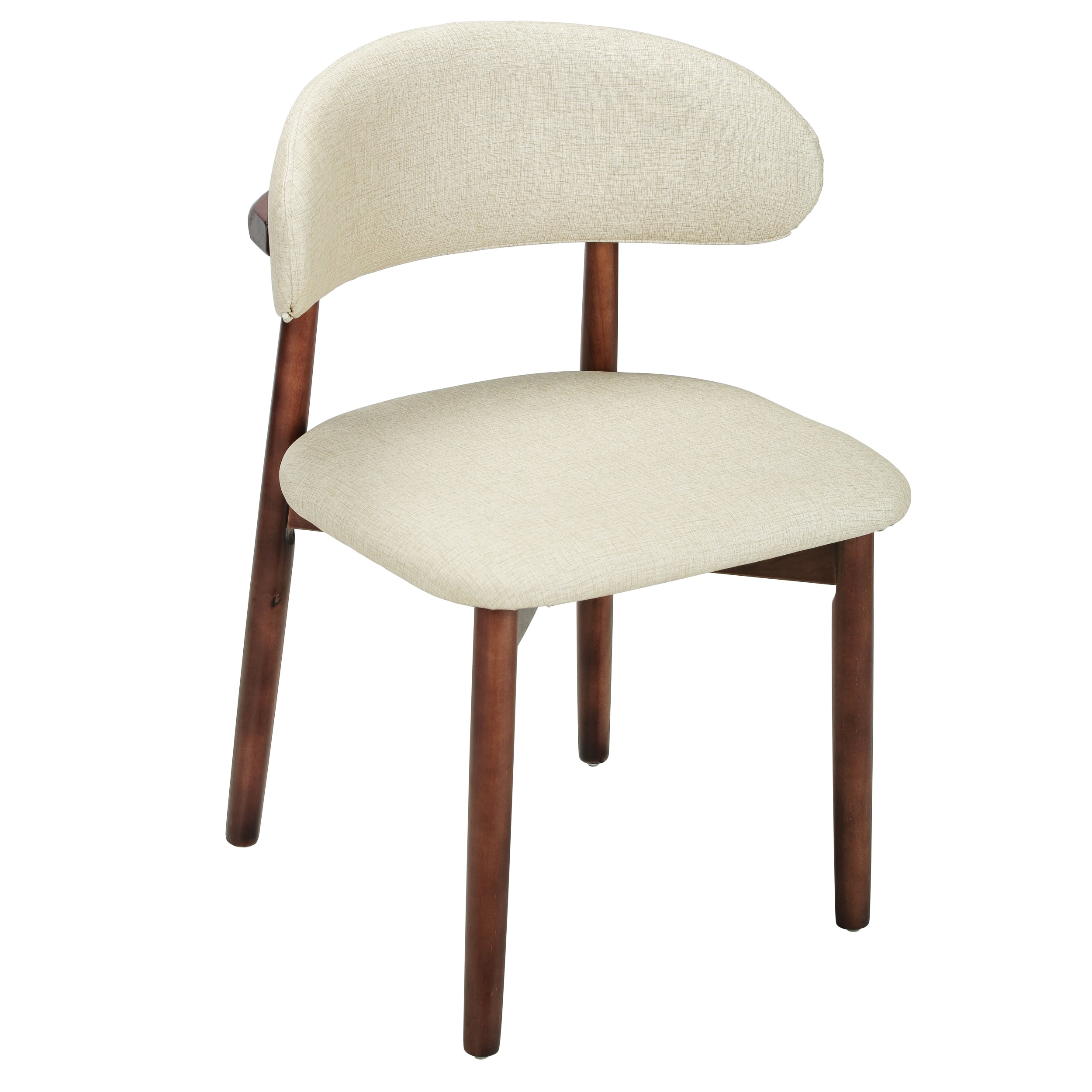Sable Dining Chair with Leather Seats and Rubberwood Legs