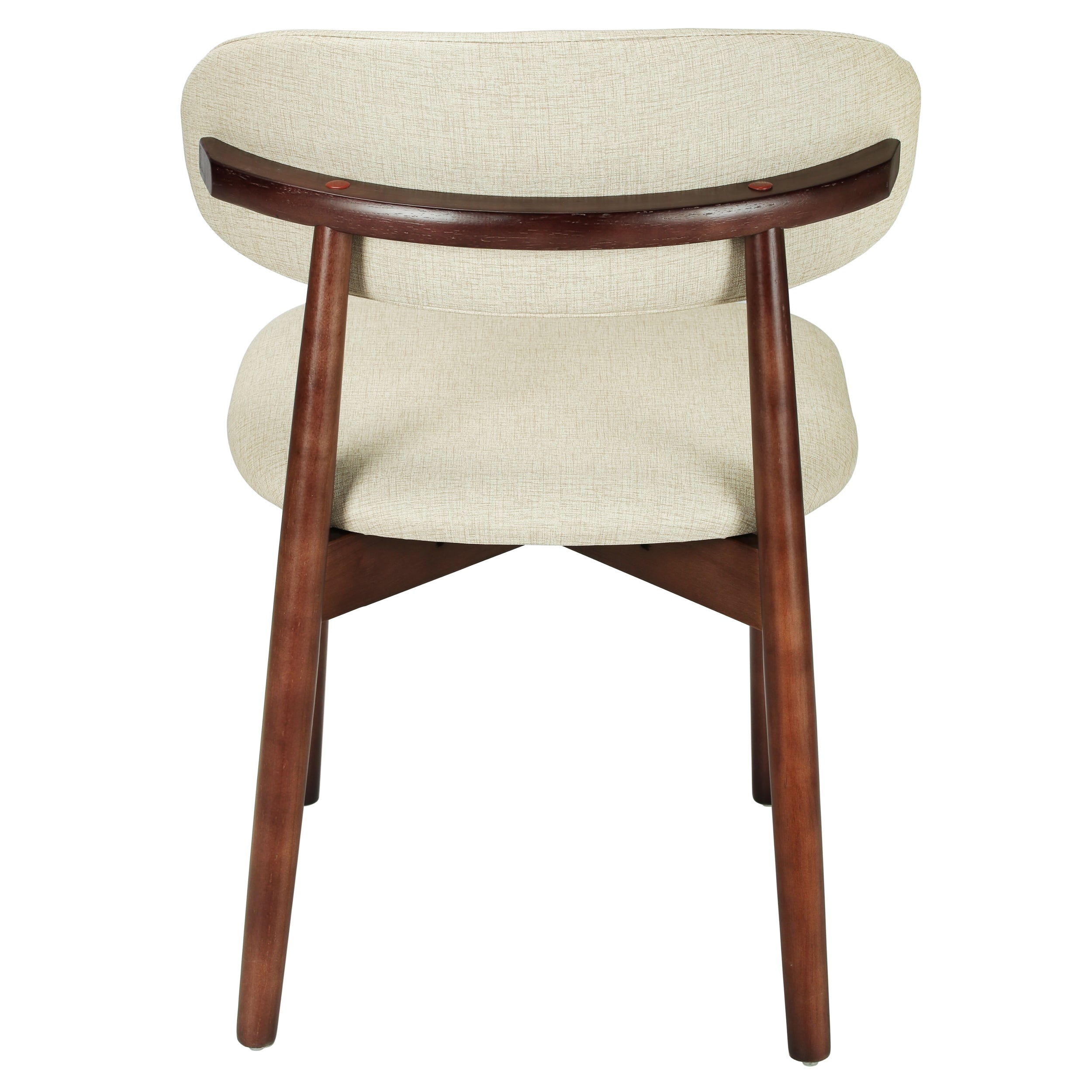 Sable Dining Chair with Leather Seats and Rubberwood Legs