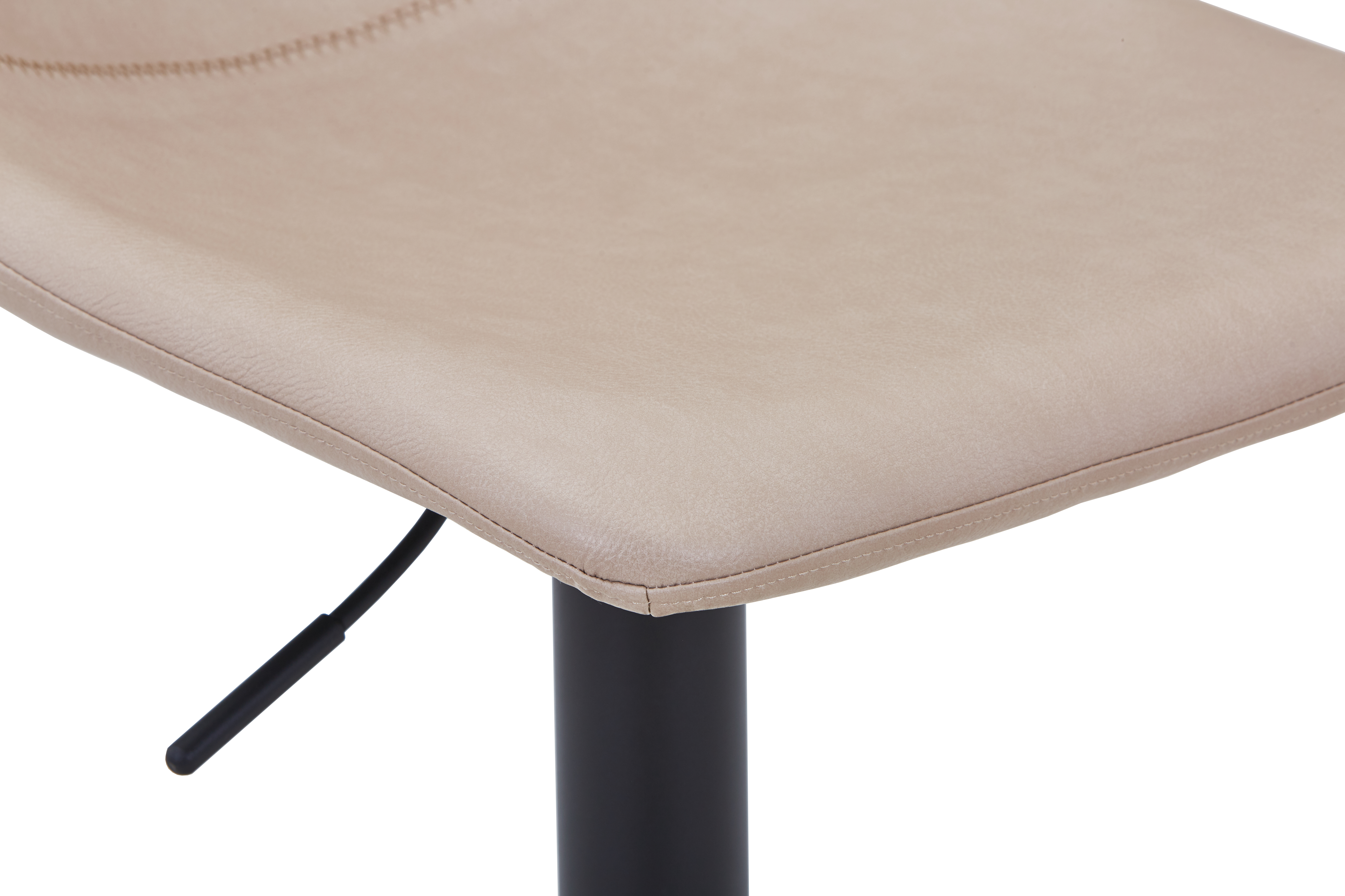 Tilbury Modern Adjustable Bar Stool with Footrest and 360-Degree Swivel