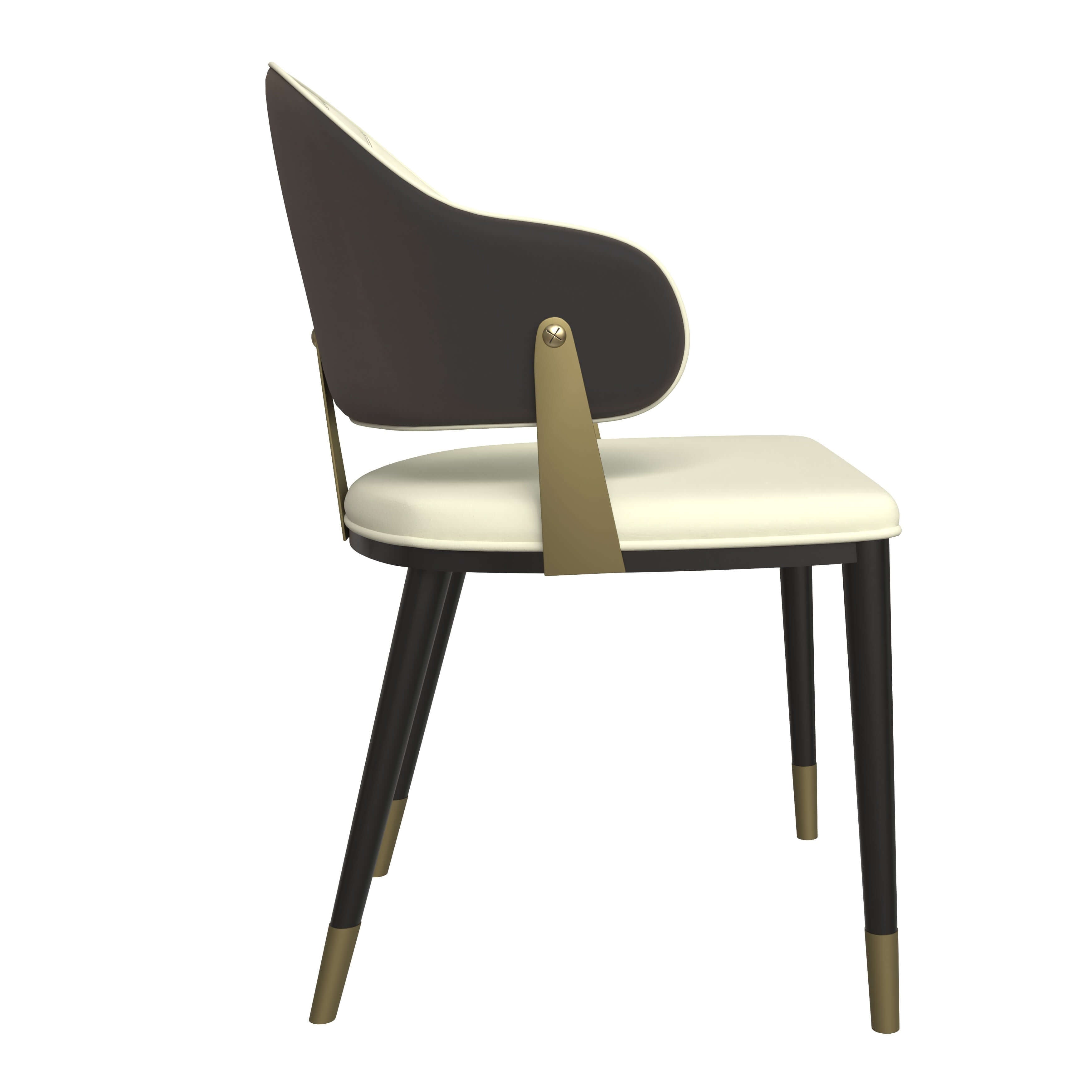 Zayle 7-Piece Dining Set with 55" Rectangular Dining Table in White/Gold Sintered Stone Top and 6 Leather Dining ChairsElevate your dining experience with the luxurious Zayle 7-Piece Dining Set. The sleek 55" rectangular table features a stunning white an
