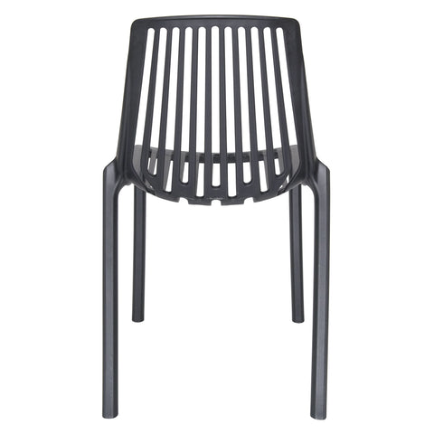 LeisureMod Acken Plastic Stackable Dining Chair