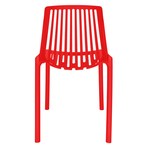 LeisureMod Acken Plastic Stackable Dining Chair