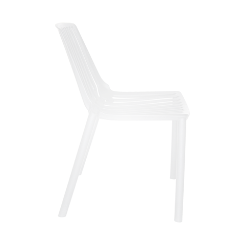 LeisureMod Acken Plastic Stackable Dining Chair
