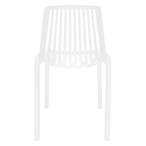 LeisureMod Acken Plastic Stackable Dining Chair