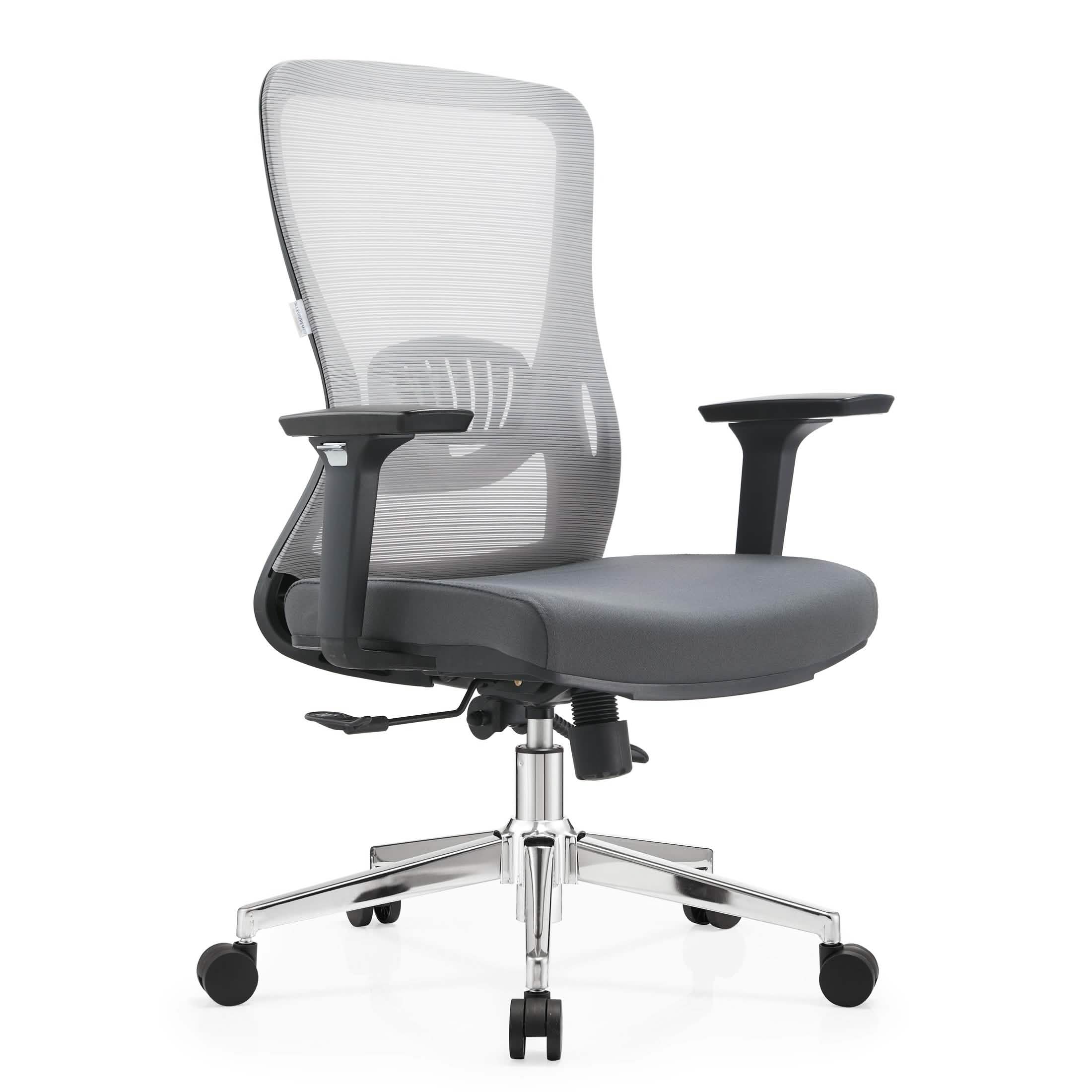 Adorit Series Ergonomic Office Chair with Mesh Back and Upholstered Seat