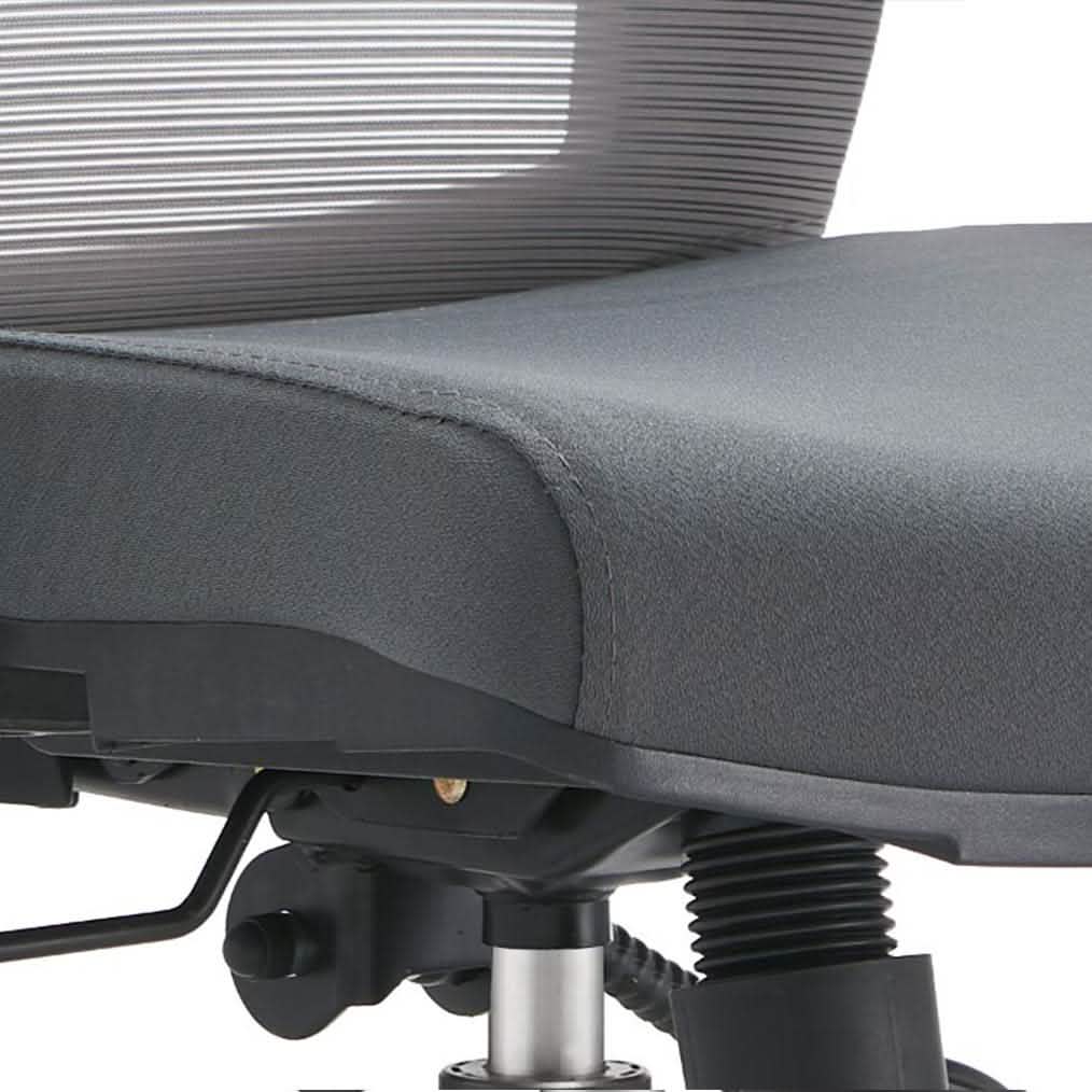 Adorit Series Ergonomic Office Chair with Mesh Back and Upholstered Seat