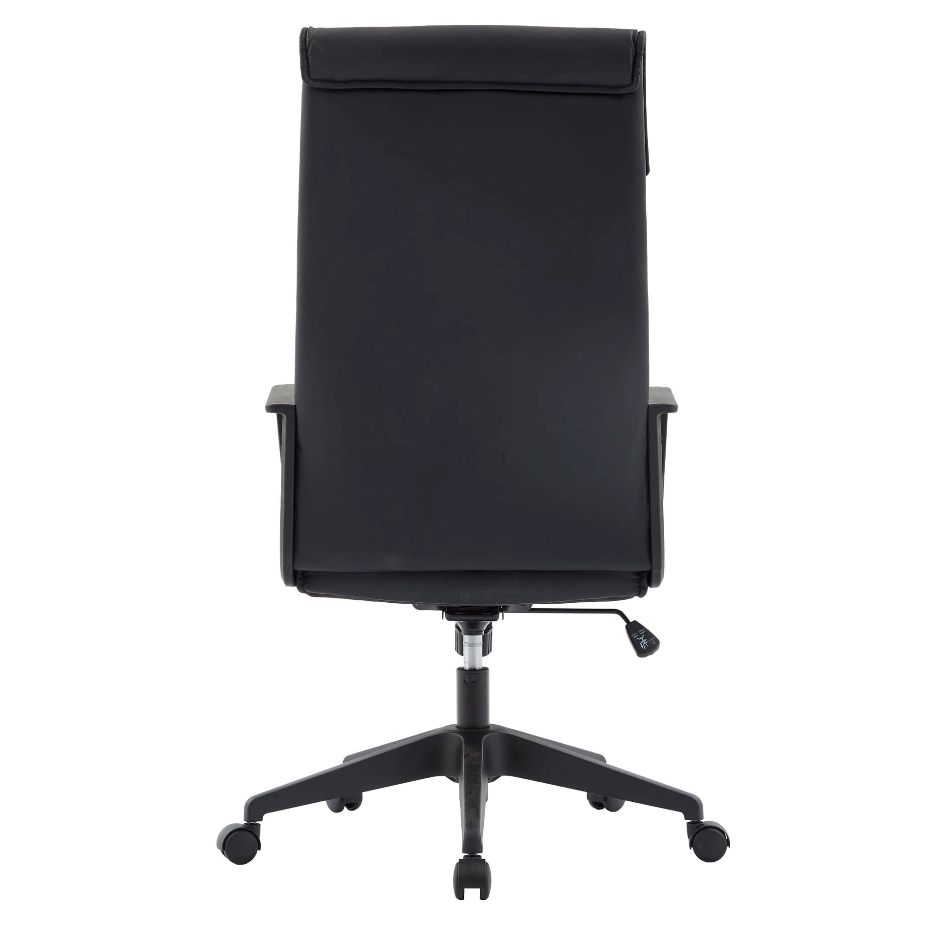 Aiaria Ergonomic High - Back Leather Office Chair with Adjustable Height, Swivel, Tilt, and Double Wheel Casters