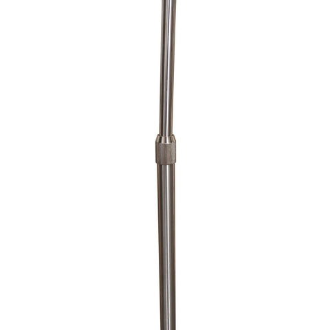 Arco Modern 76" Arched Floor Lamp: Black Marble Base & Metal Dome Shade