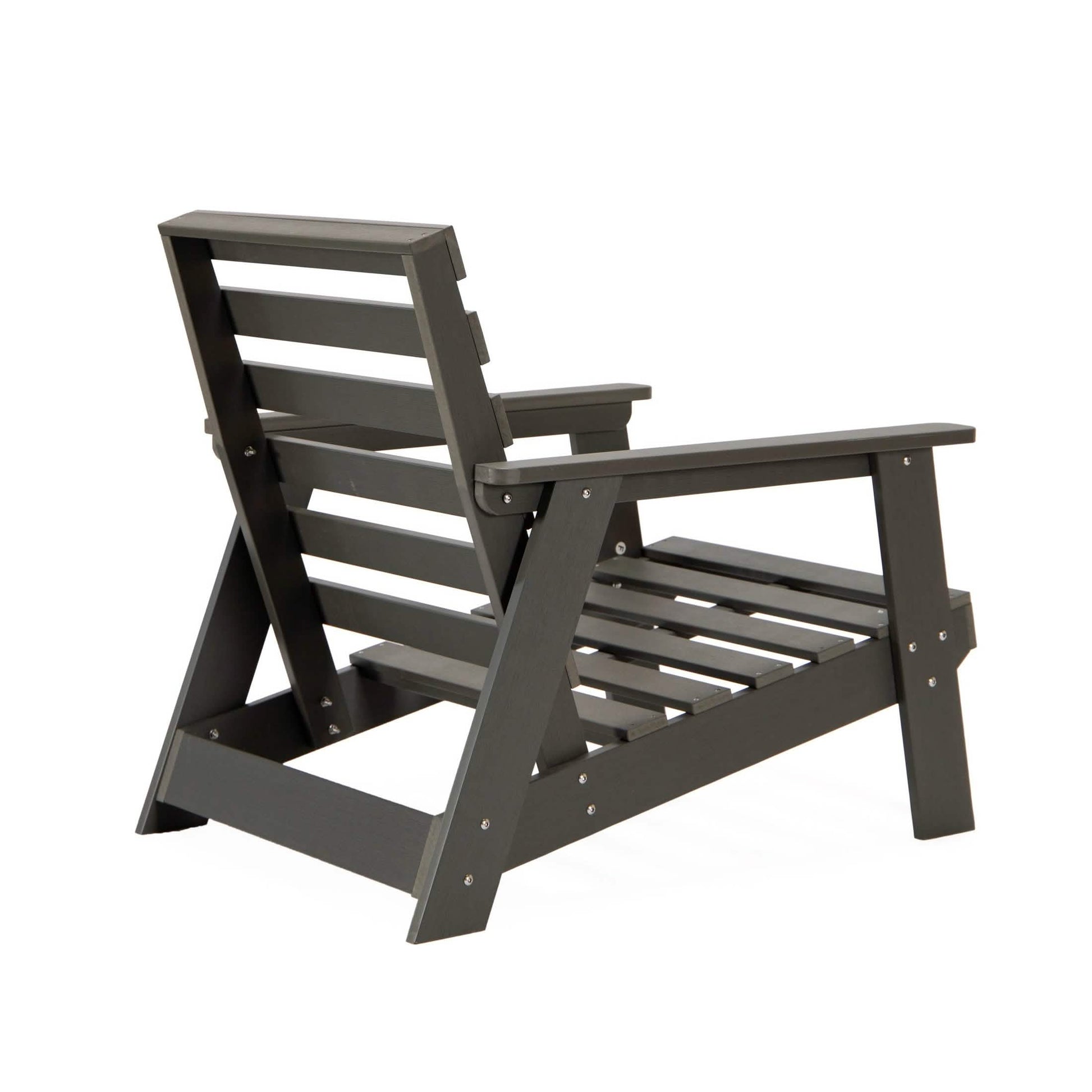 Alpine Lounge Arm Chair with Removable Cushions in Polyester and High - Impact Polystyrene Frame