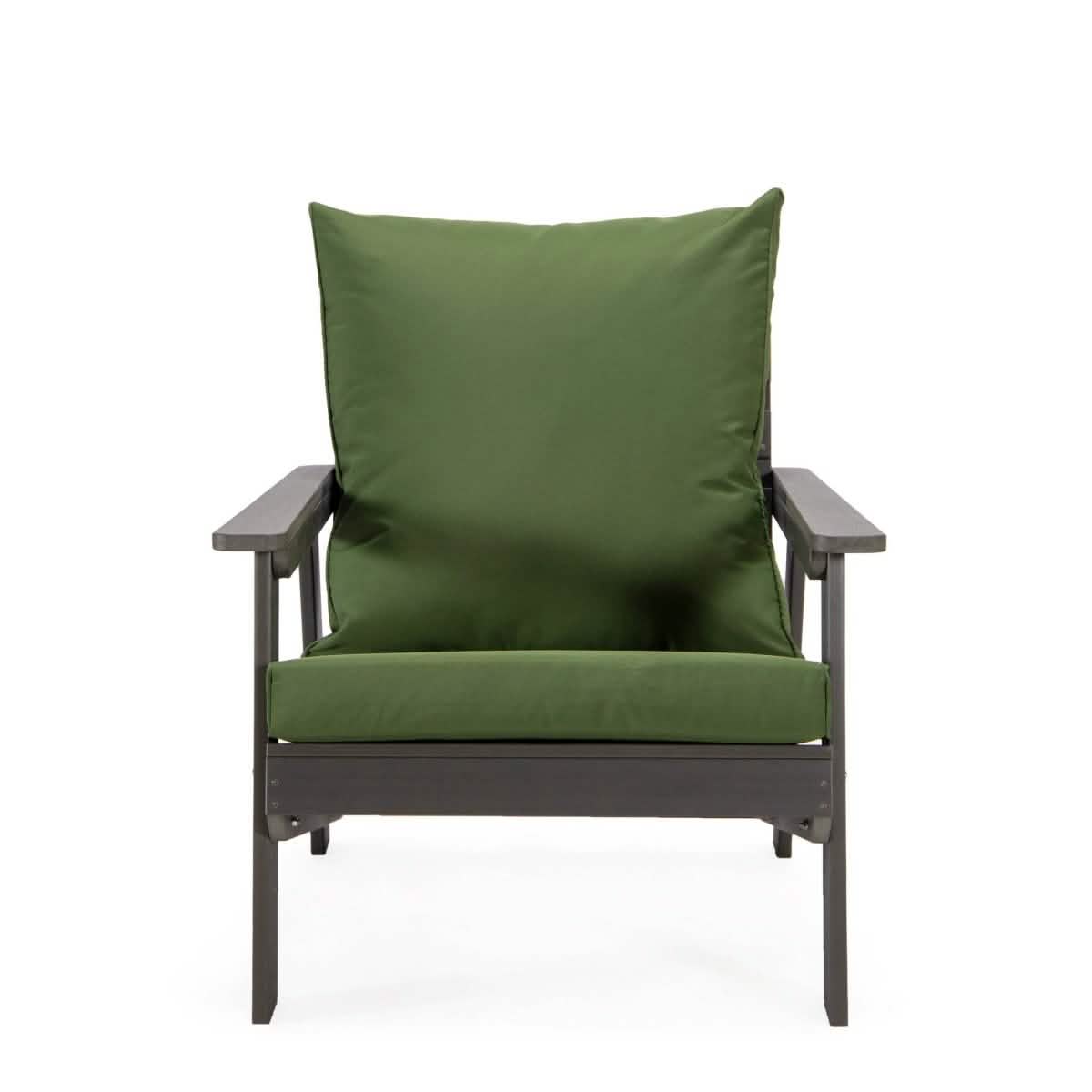 Alpine Lounge Arm Chair with Removable Cushions in Polyester and High - Impact Polystyrene Frame